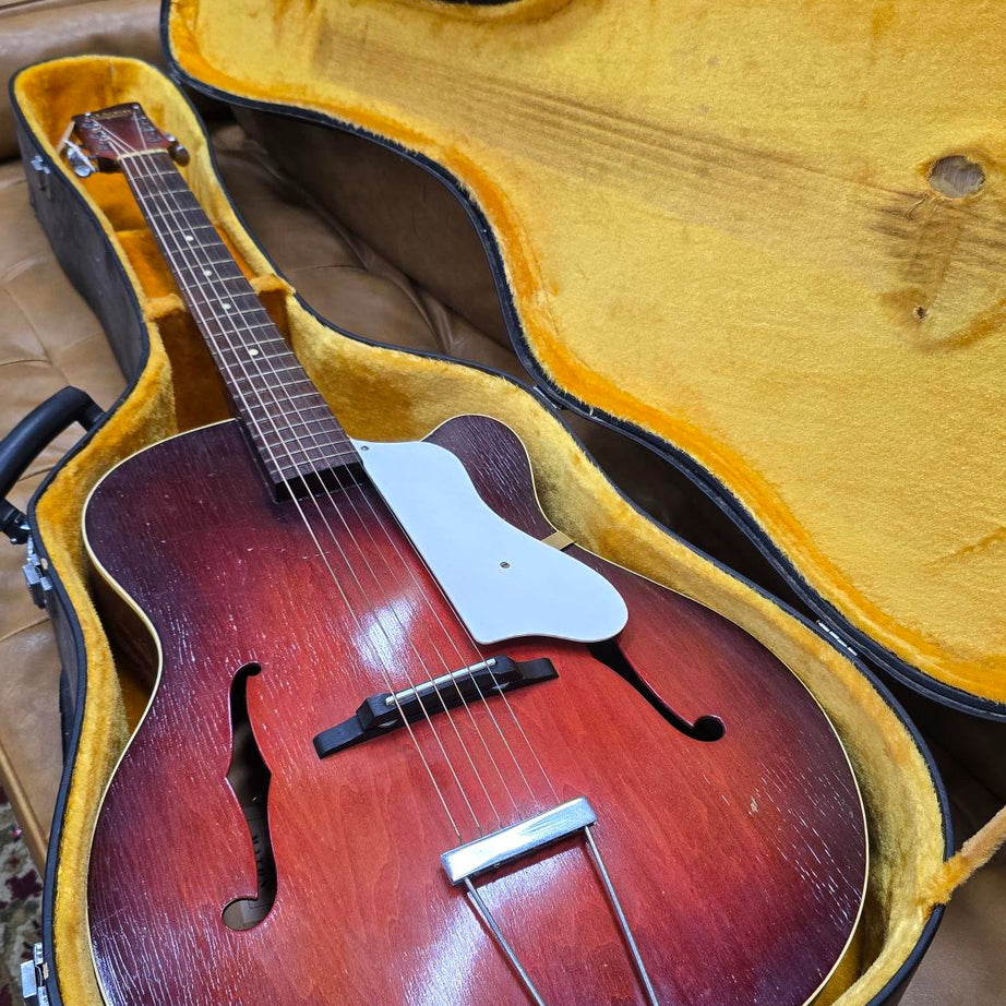 Vintage Alver by Maton 1950's Archtop Acoustic Guitar W/Case (Pre-Owned)