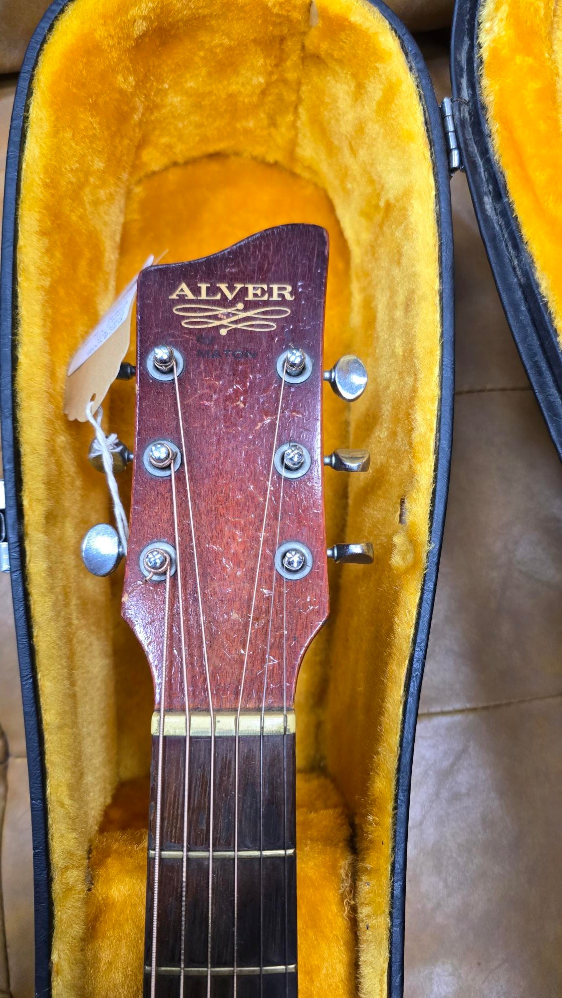 Vintage Alver by Maton 1950's Archtop Acoustic Guitar W/Case (Pre-Owned)