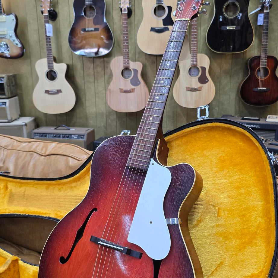 Vintage Alver by Maton 1950's Archtop Acoustic Guitar W/Case (Pre-Owned)