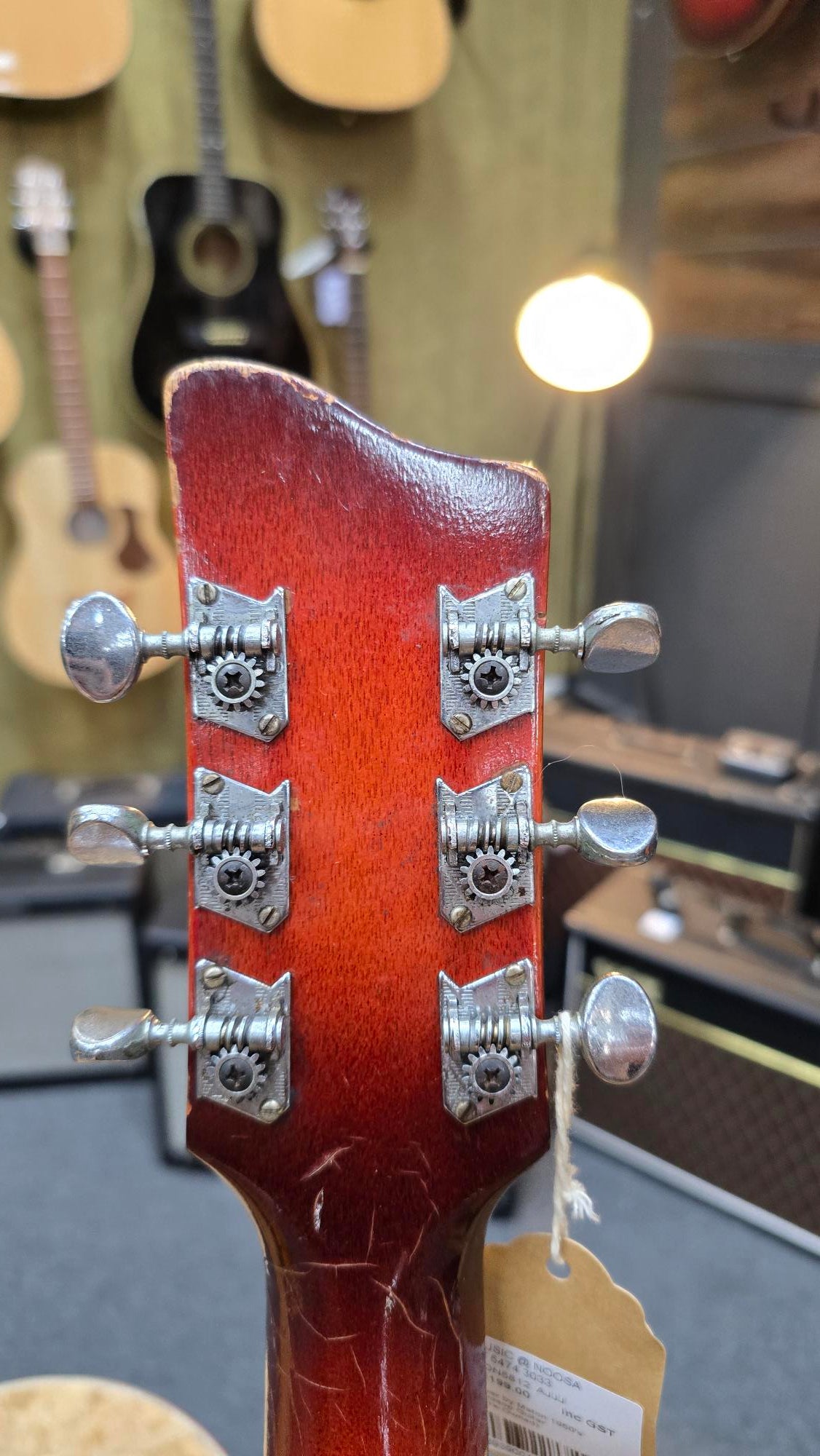 Vintage Alver by Maton 1950's Archtop Acoustic Guitar W/Case (Pre-Owned)