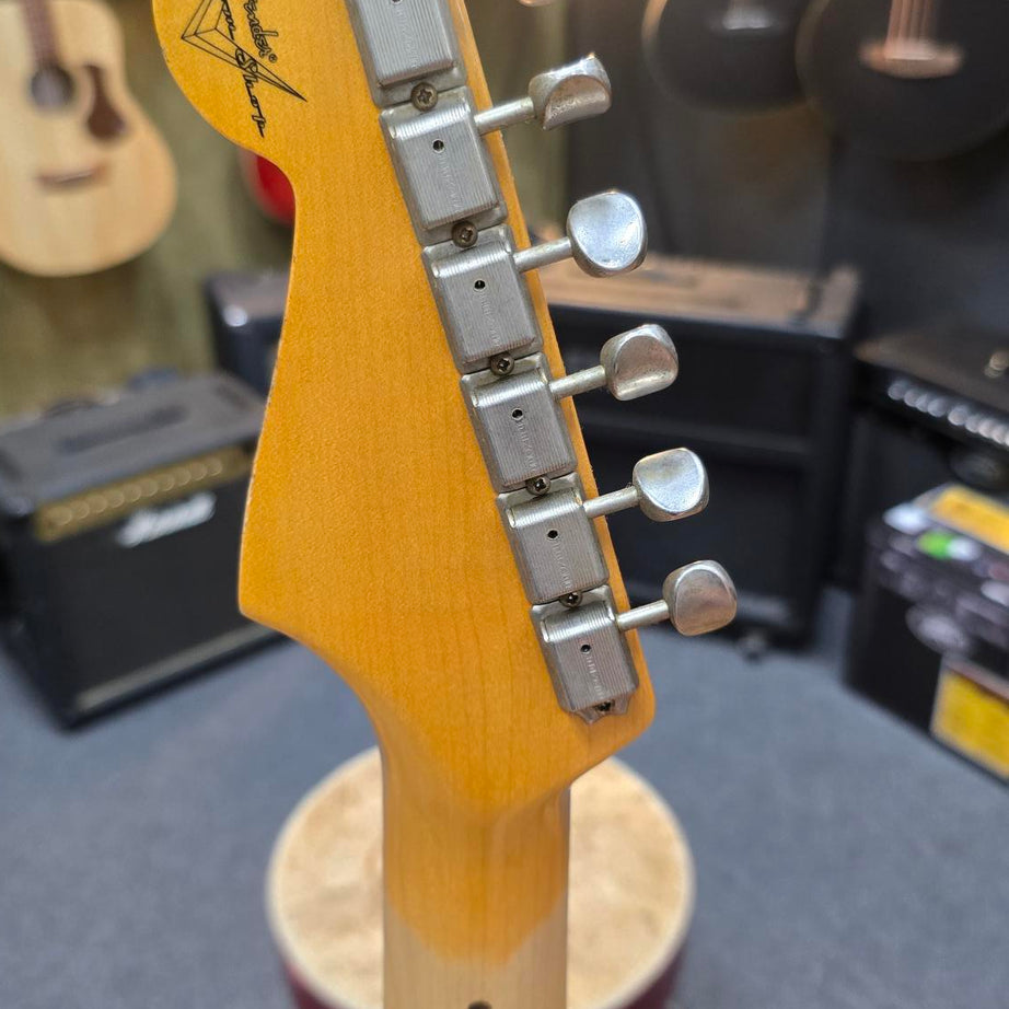 2023 Fender Custom Shop Stratocaster Electric Guitar 58RI Black Relic (Pre-Owned)