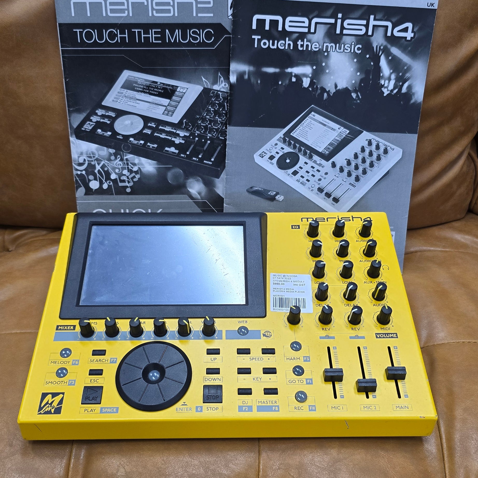 Merish 4 Media Player, Backing Tracks Music Files Etc (Pre-Owned)