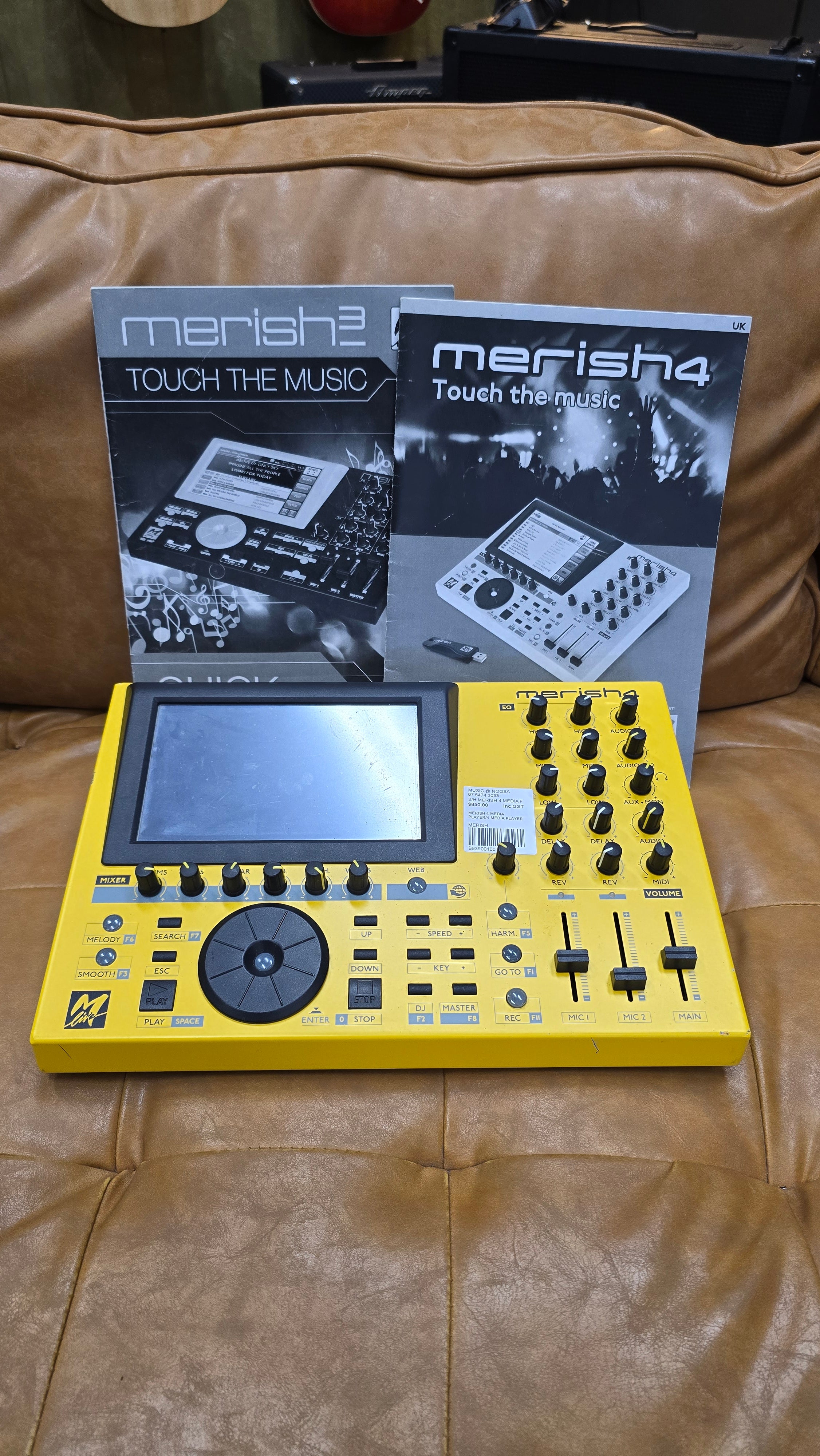 Merish 4 Media Player, Backing Tracks Music Files Etc (Pre-Owned)