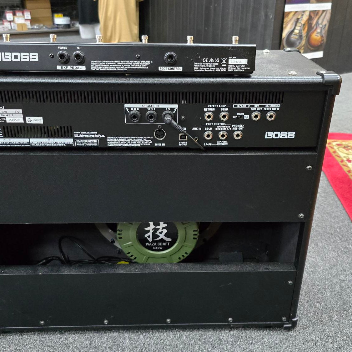 BOSS KATANA ARTIST MKII GUITAR AMPLIFIER W/Channel select (Pre-Owned)