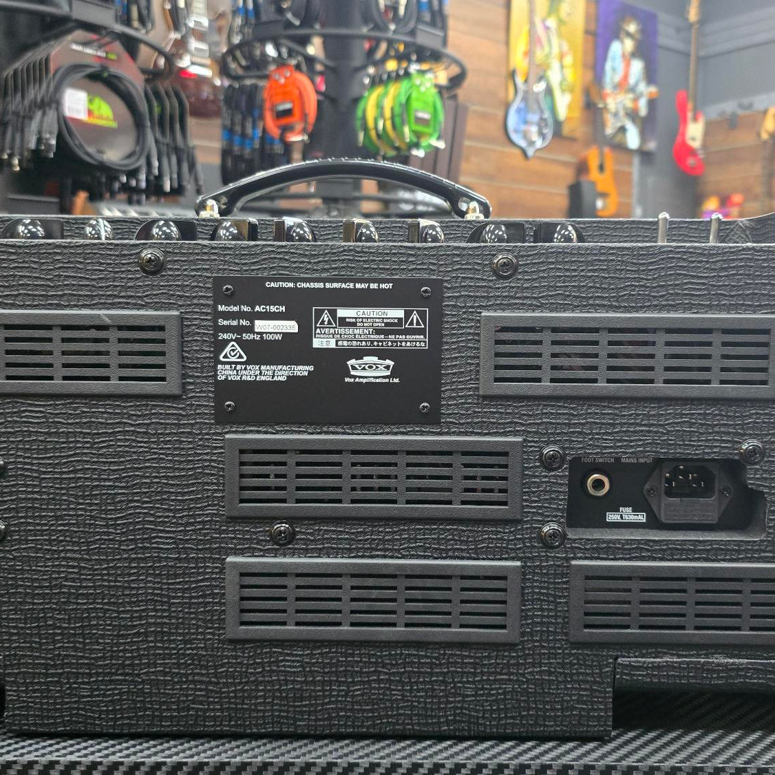 Vox AC15CH Head & Marshall 4x12 Cabinet MG412CE Guitar Rig! (Pre-Owned)