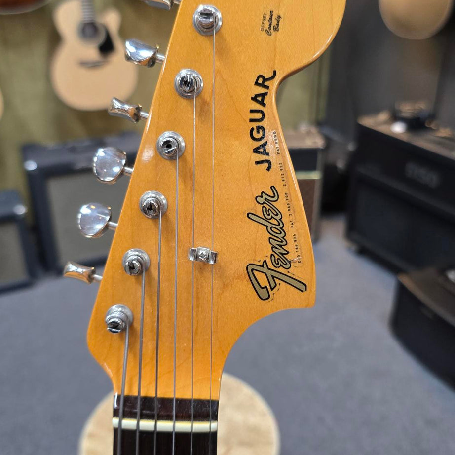 Fender American Vintage 1962 Jaguar 2008 "thin skin" Ice Blue Metallic w/ case + mastery upgrades