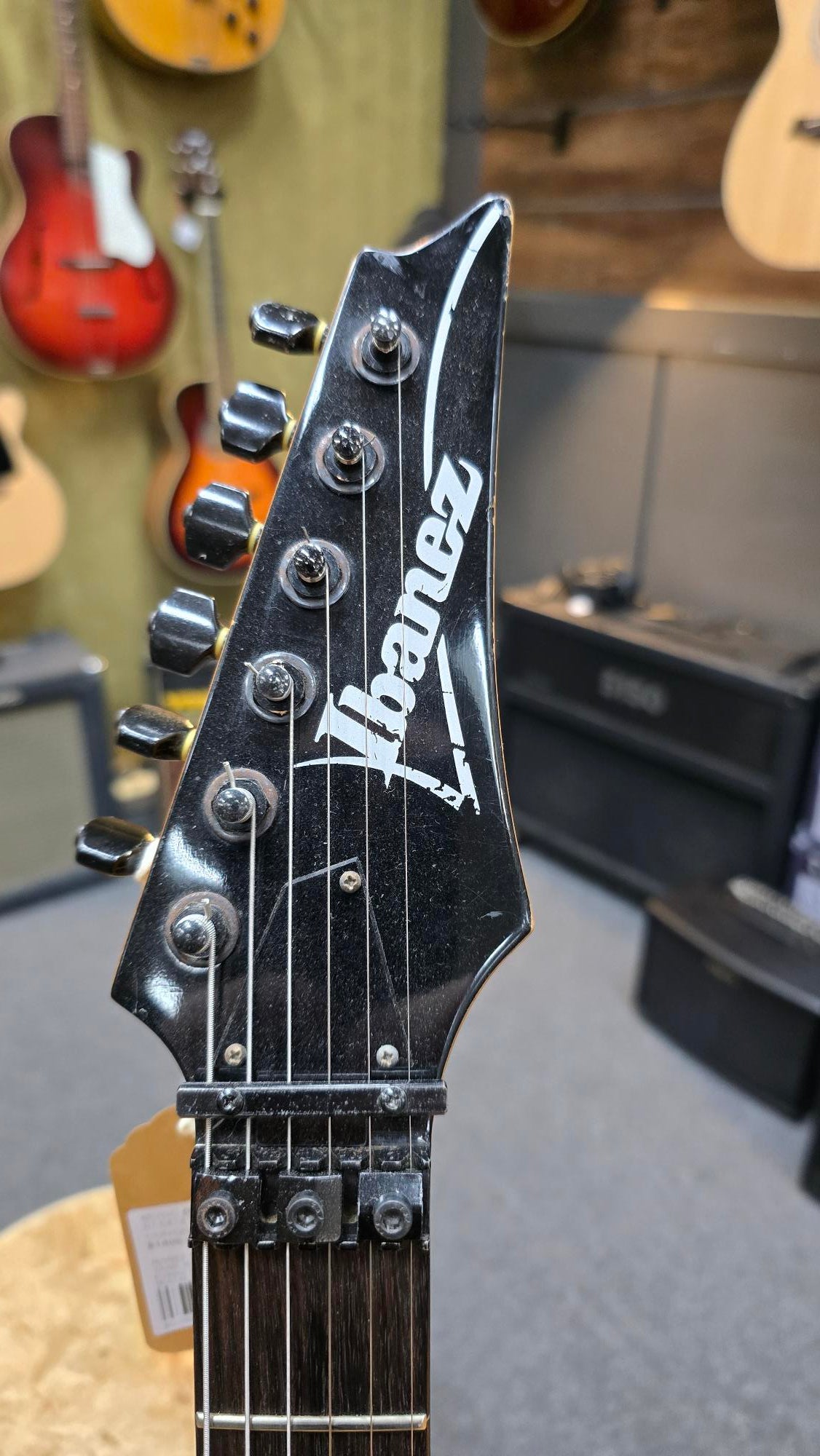 Ibanez First year RG560 electric guitar w/ upgraded pickups .