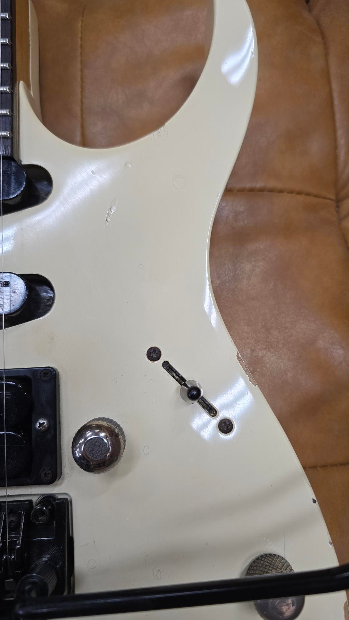 Ibanez First year RG560 electric guitar w/ upgraded pickups .