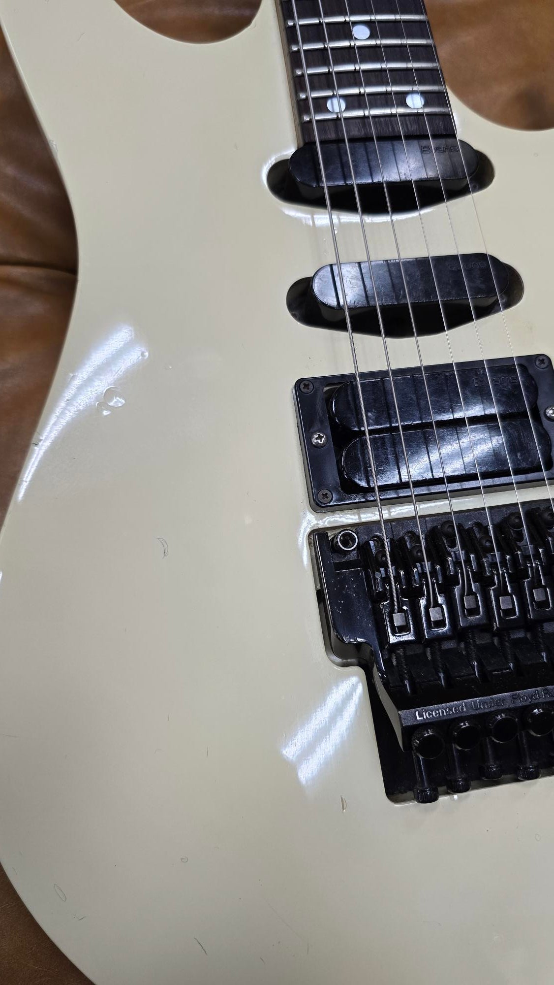 Ibanez First year RG560 electric guitar w/ upgraded pickups .