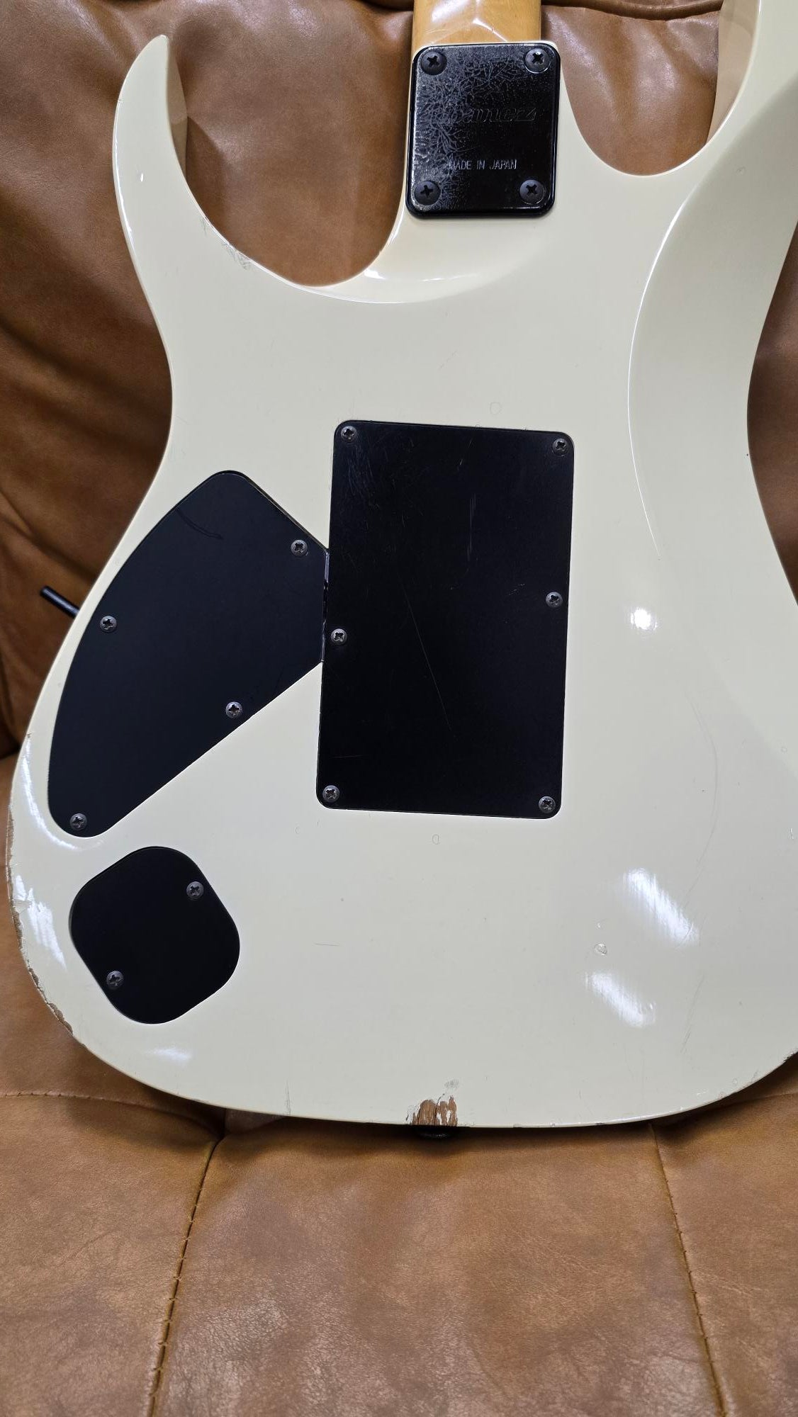 Ibanez First year RG560 electric guitar w/ upgraded pickups .