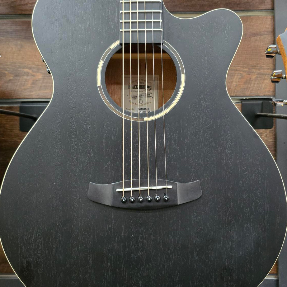 Tanglewood TWBBSFCE Blackbird SuperFolk C/E Smokestack Satin