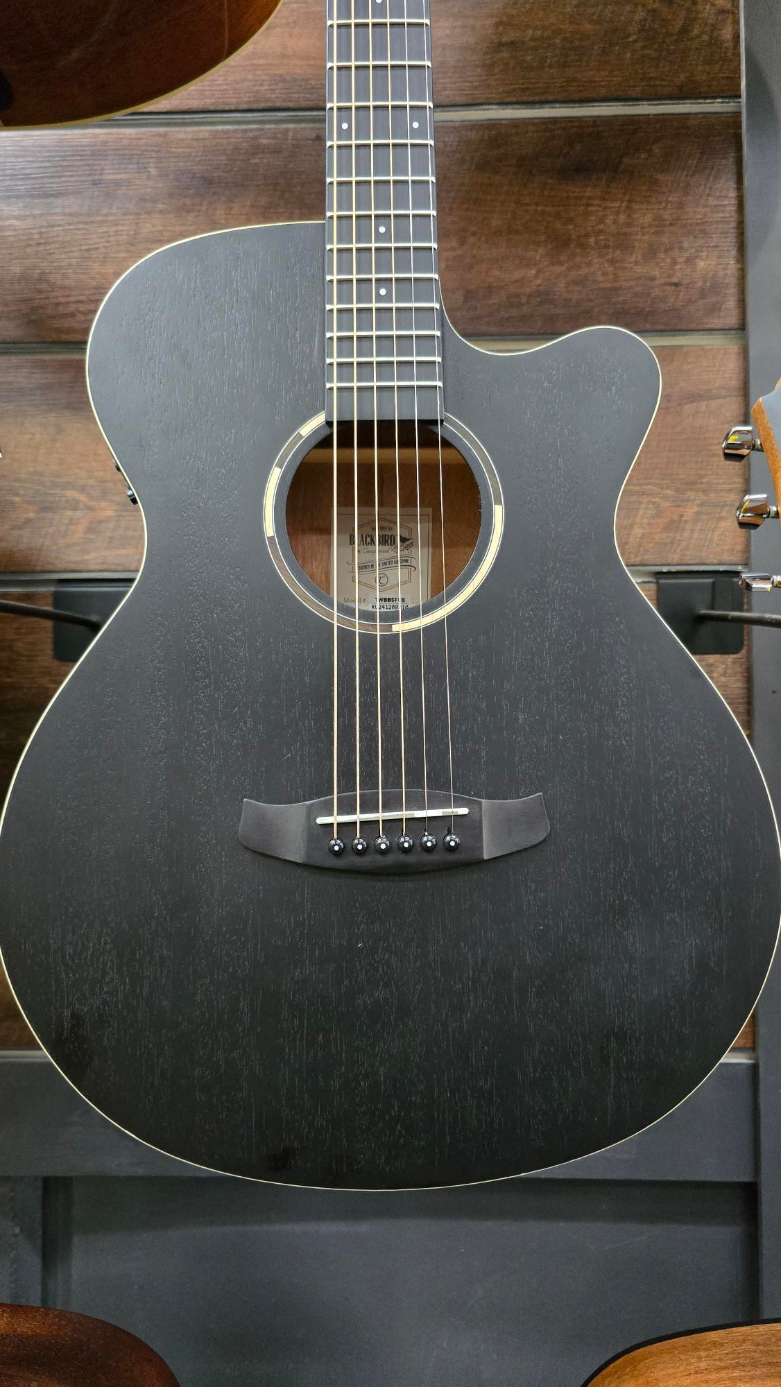 Tanglewood TWBBSFCE Blackbird SuperFolk C/E Smokestack Satin