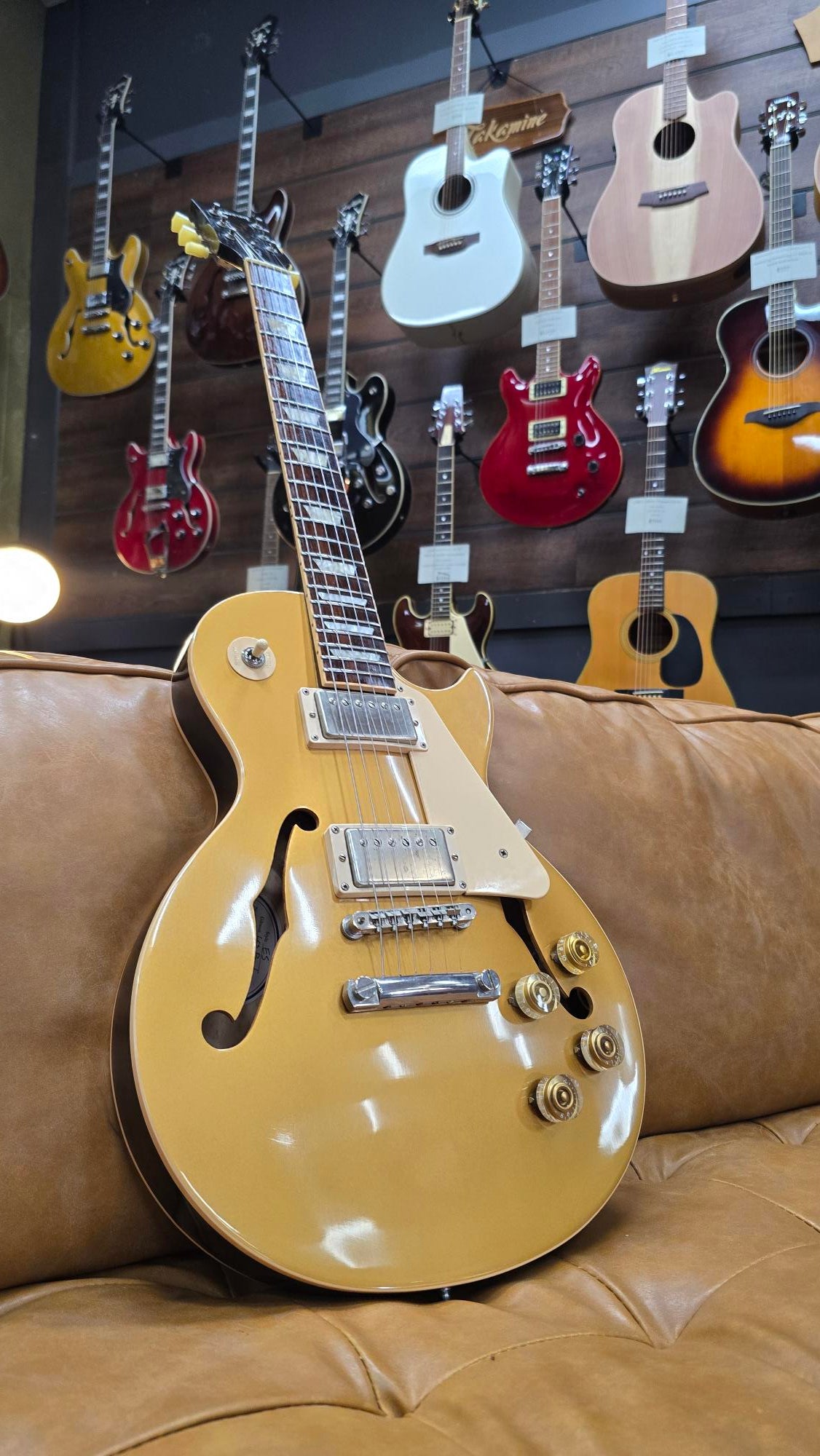 2015 Gibson ES Les Paul Gold Top W/Hardcase (Pre-Owned)