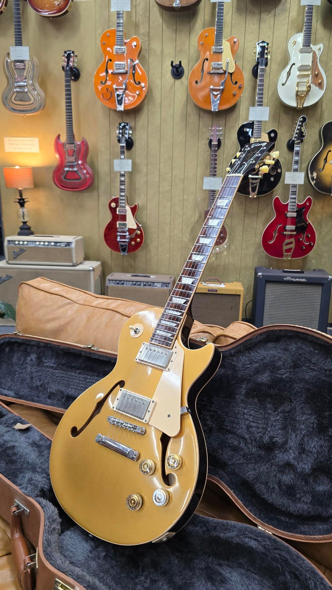 2015 Gibson ES Les Paul Gold Top W/Hardcase (Pre-Owned)