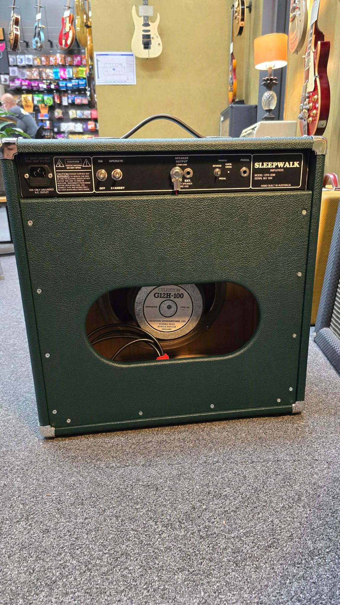 Sleepwalk Amps - New Dreamtime Reverb Guitar Amplifier Australian Made