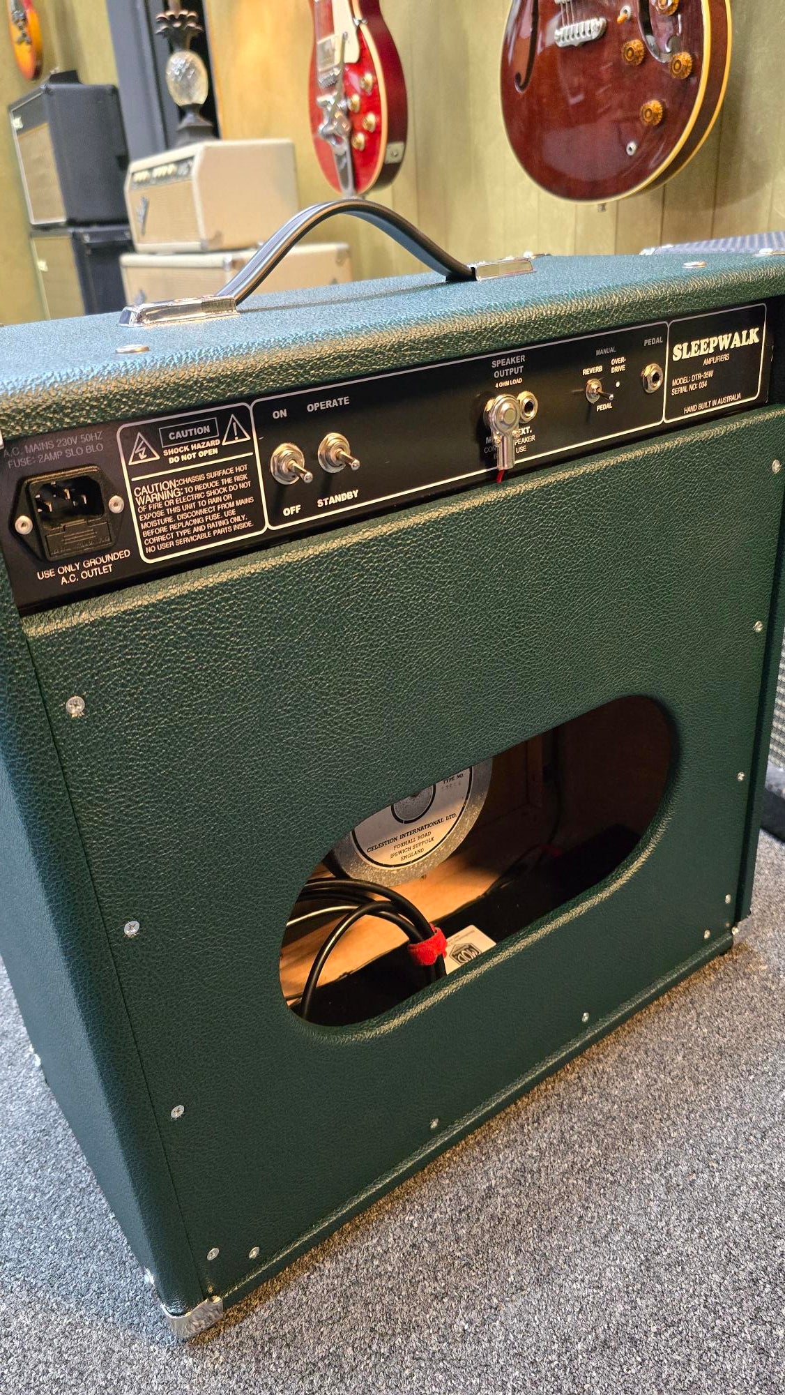Sleepwalk Amps - New Dreamtime Reverb Guitar Amplifier Australian Made
