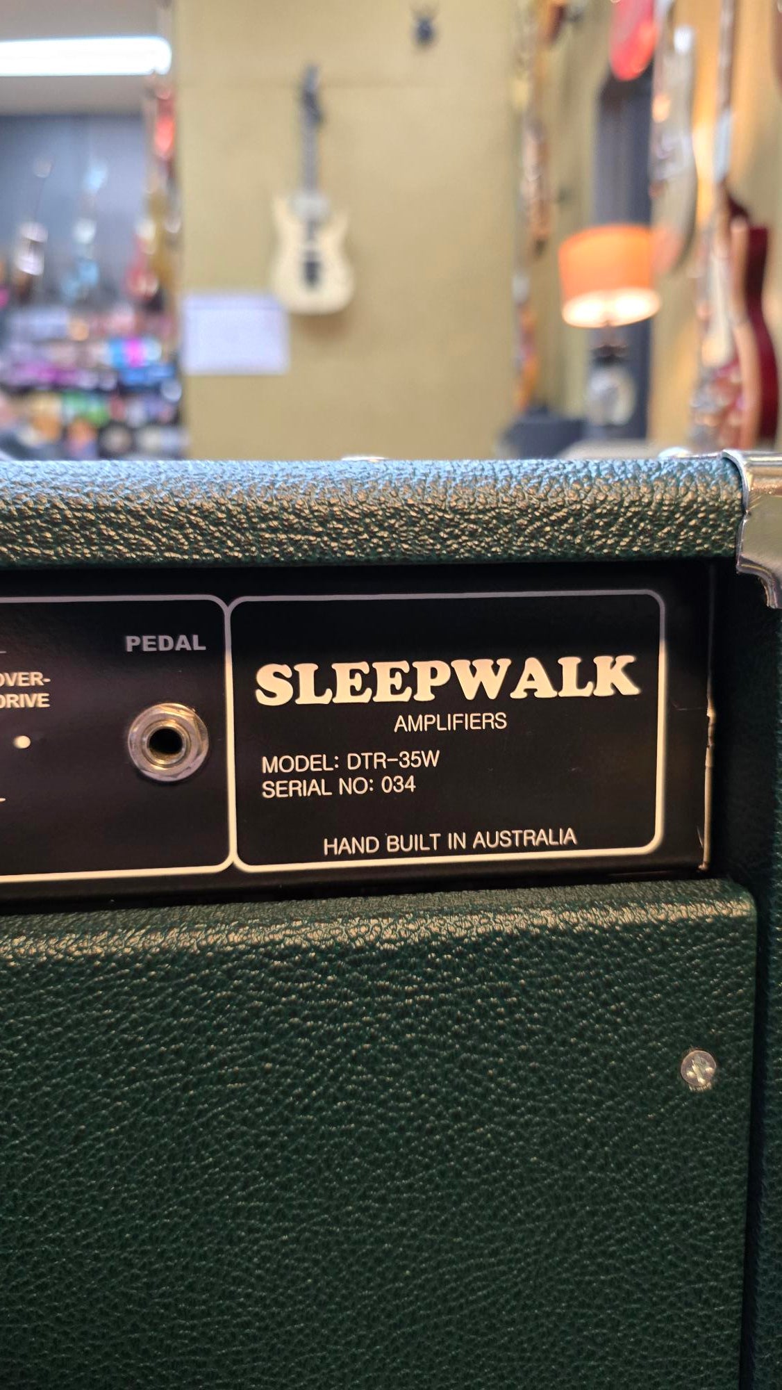 Sleepwalk Amps - New Dreamtime Reverb Guitar Amplifier Australian Made