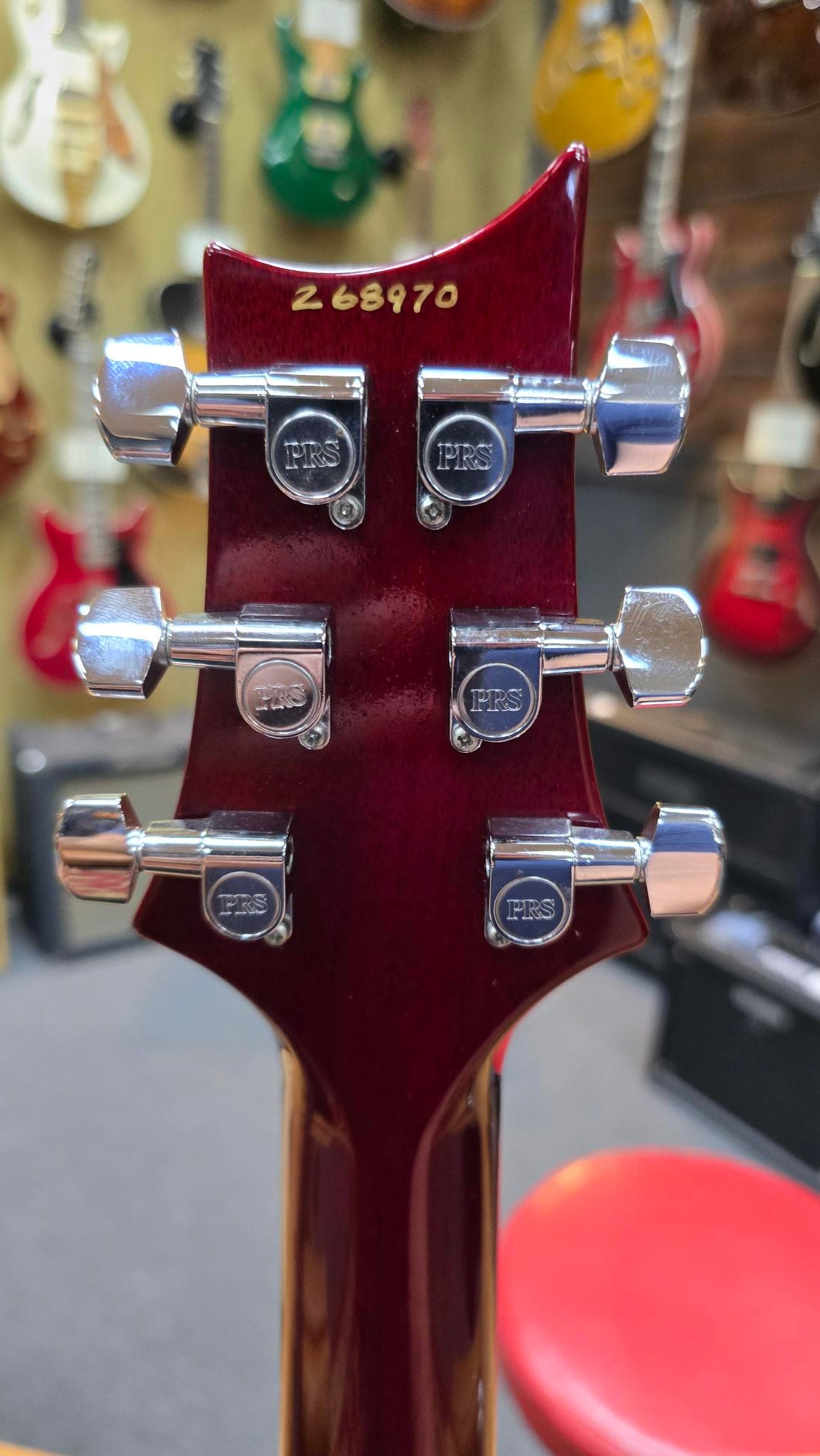 Early 2000's PRS Guitar Custom 22 Stop Tail Electric Guitar W/Case (Pre-Owned)