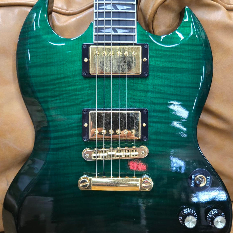 2003 Gibson SG Supreme Emerald Green Electric Guitar W/Case (Pre-Owned)