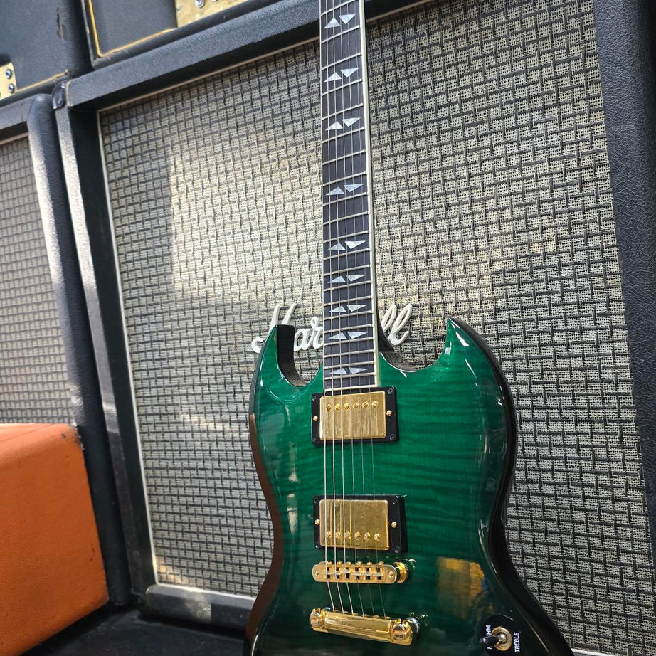 2003 Gibson SG Supreme Emerald Green Electric Guitar W/Case (Pre-Owned)