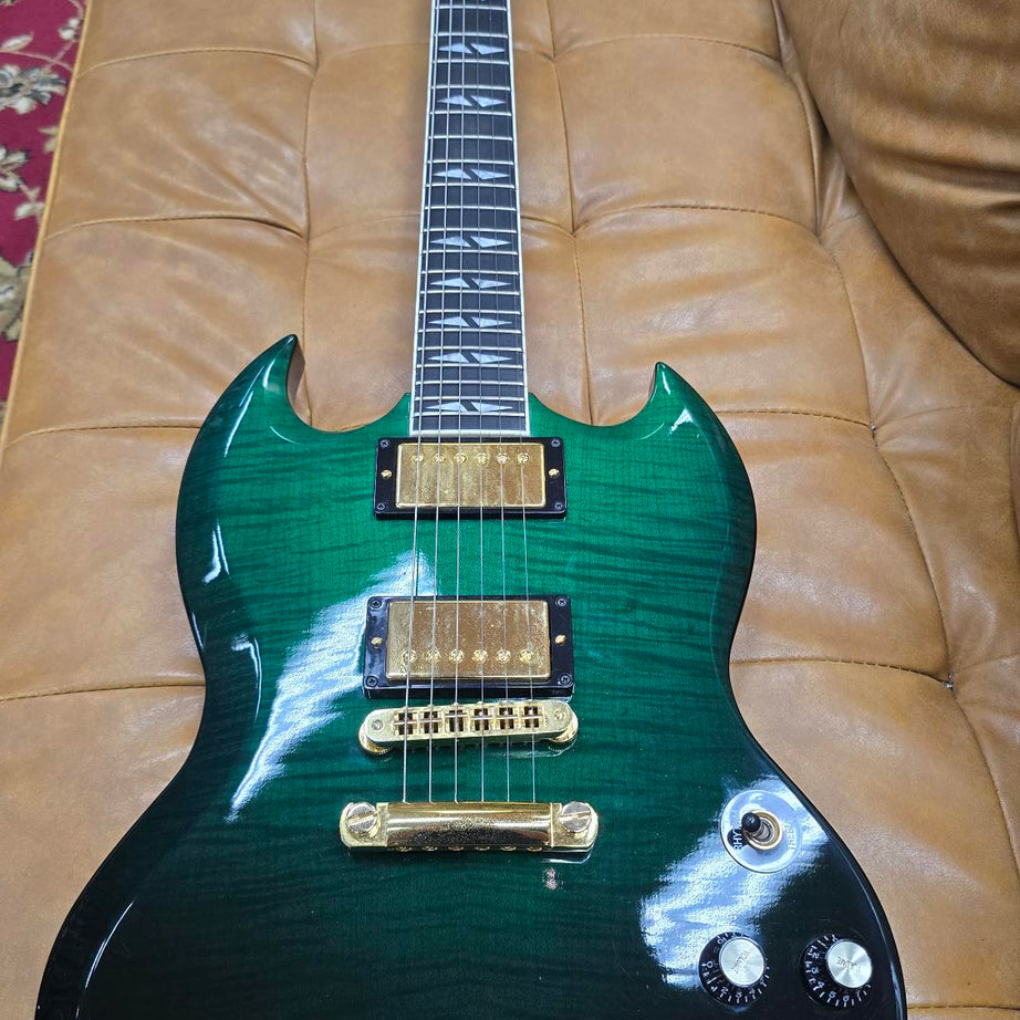 2003 Gibson SG Supreme Emerald Green Electric Guitar W/Case (Pre-Owned)