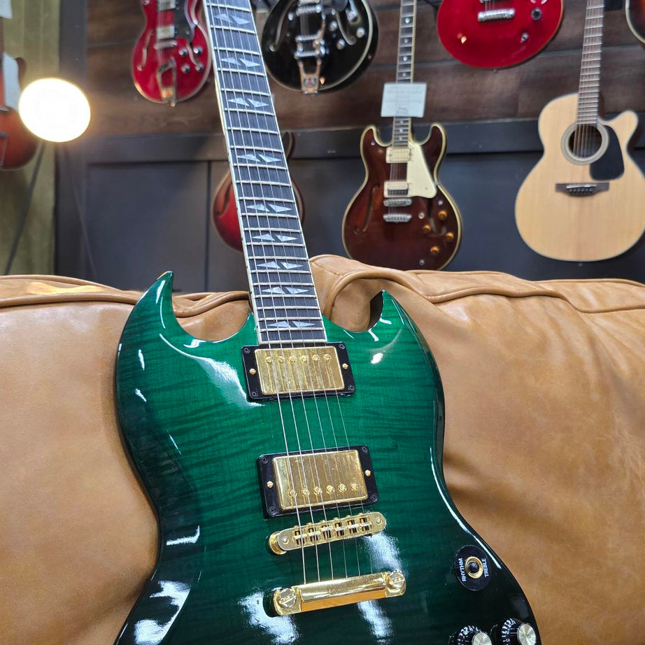 2003 Gibson SG Supreme Emerald Green Electric Guitar W/Case (Pre-Owned)