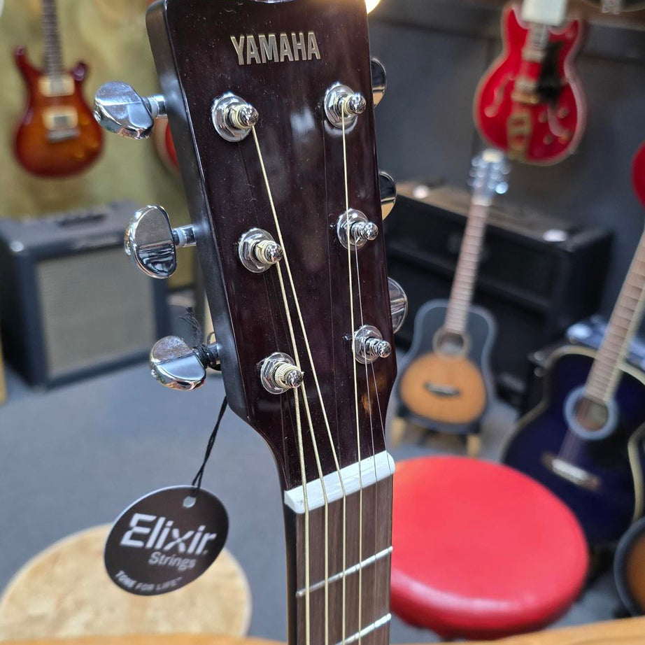 Yamaha TAS1E Element Grade TransAcoustic Solid Top Concert Acoustic/Electric Guitar Natural Gloss