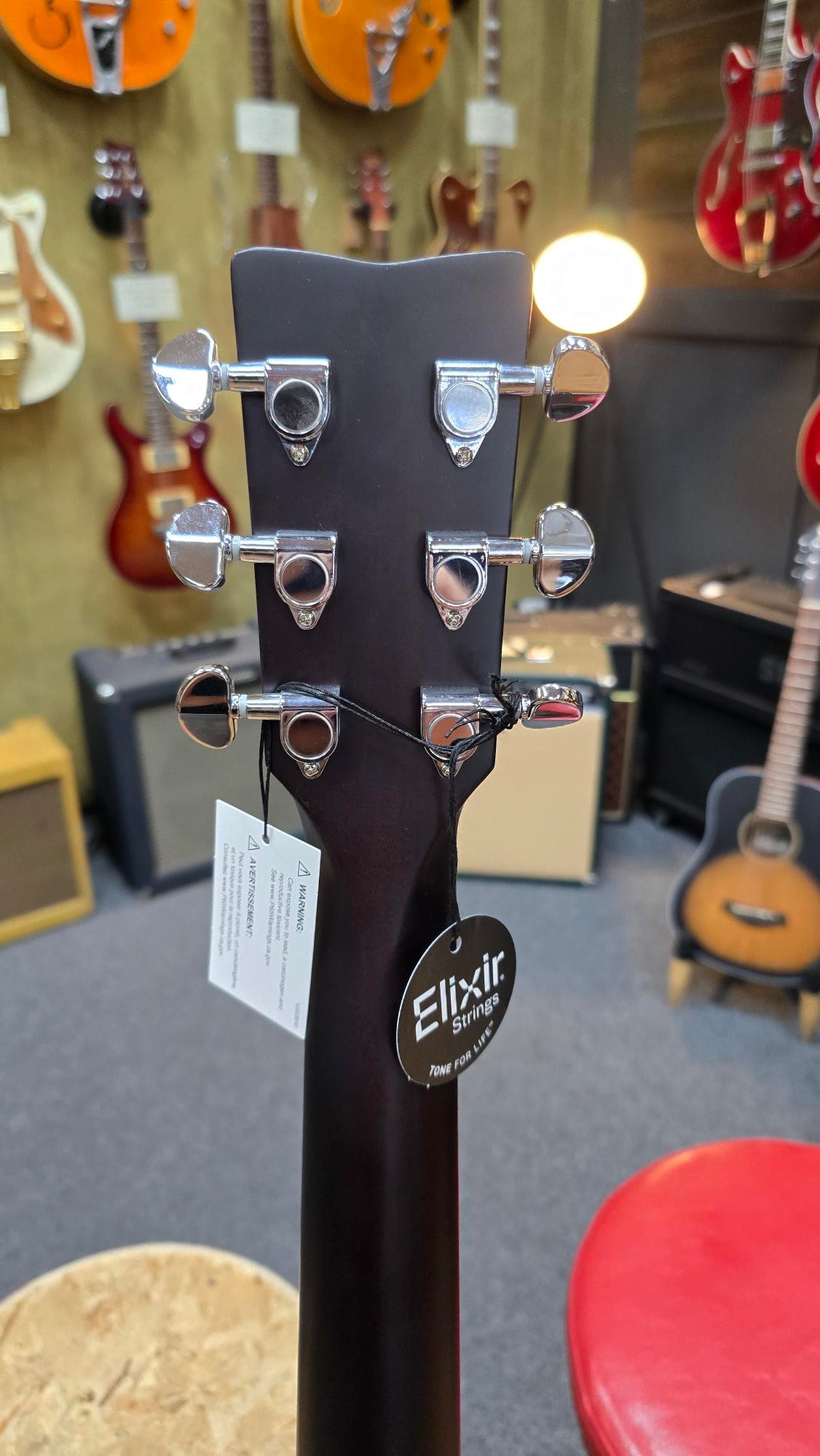 Yamaha TAS1E Element Grade TransAcoustic Solid Top Concert Acoustic/Electric Guitar Natural Gloss