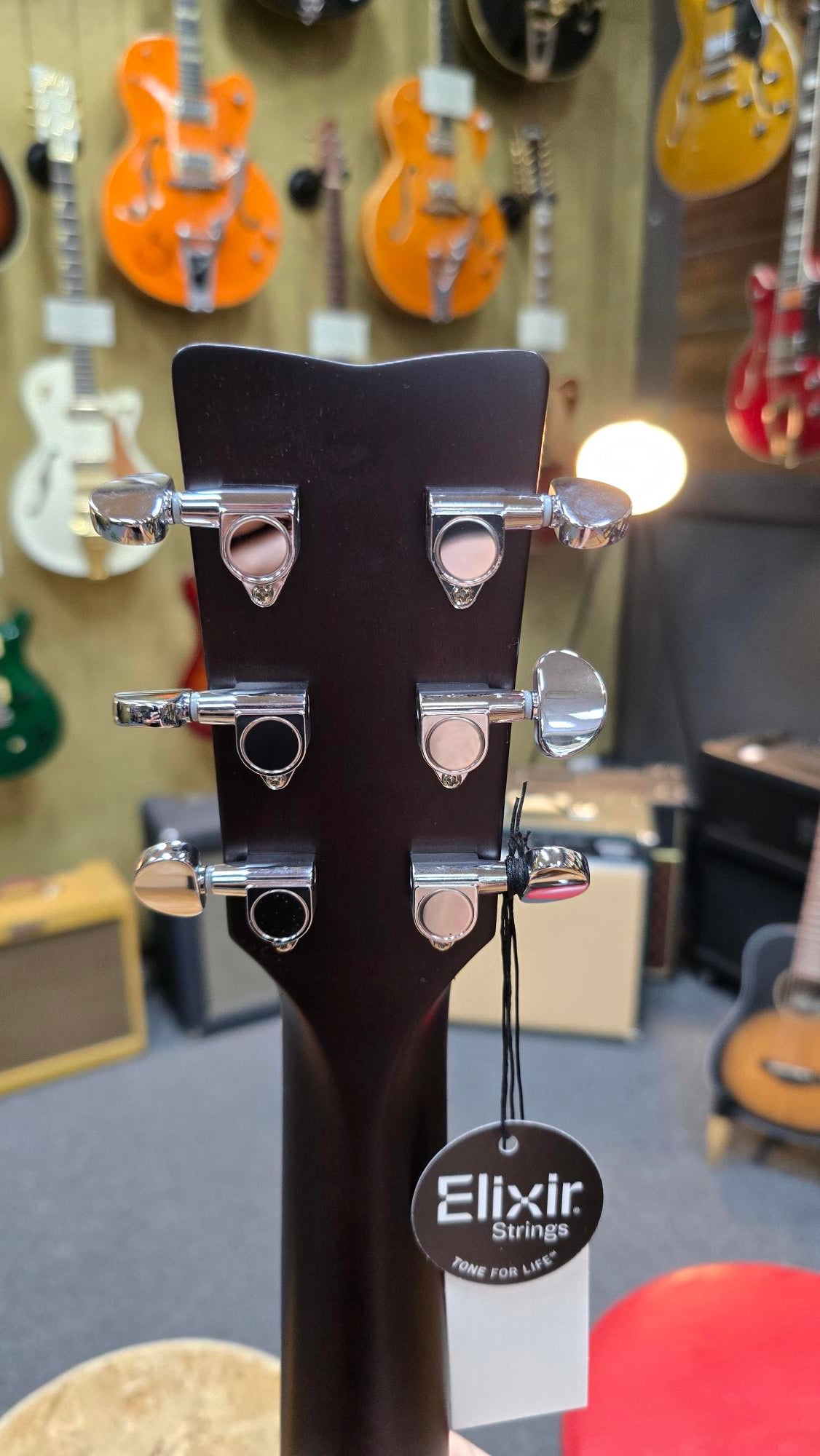 Yamaha TAS1E Element TransAcoustic Guitar Sand Burst Gloss