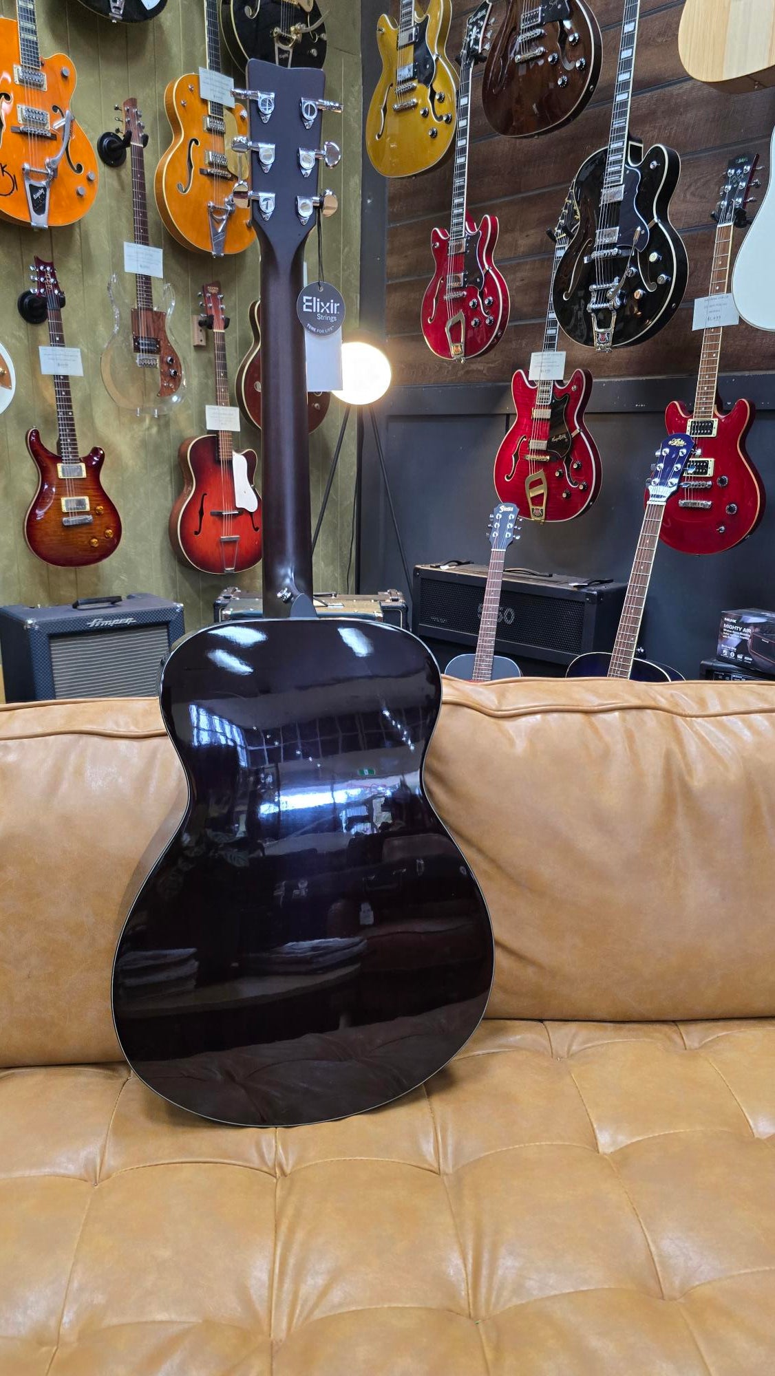 Yamaha TAS1E Element TransAcoustic Guitar Sand Burst Gloss