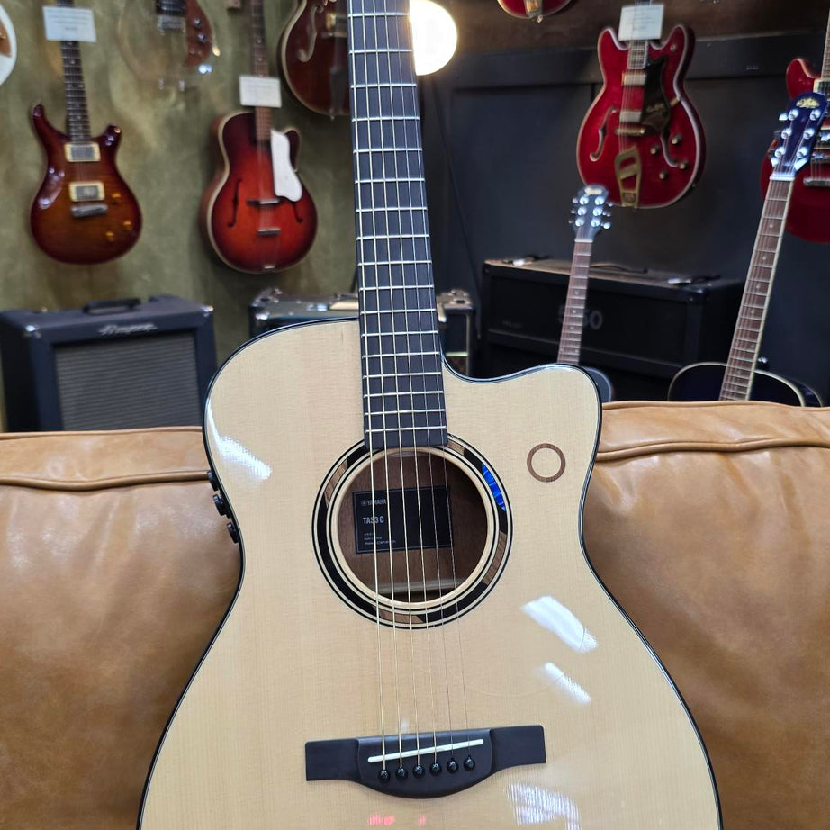 Yamaha TAS3 C Transacoustic Acoustic Electric Guitar in Natural Gloss