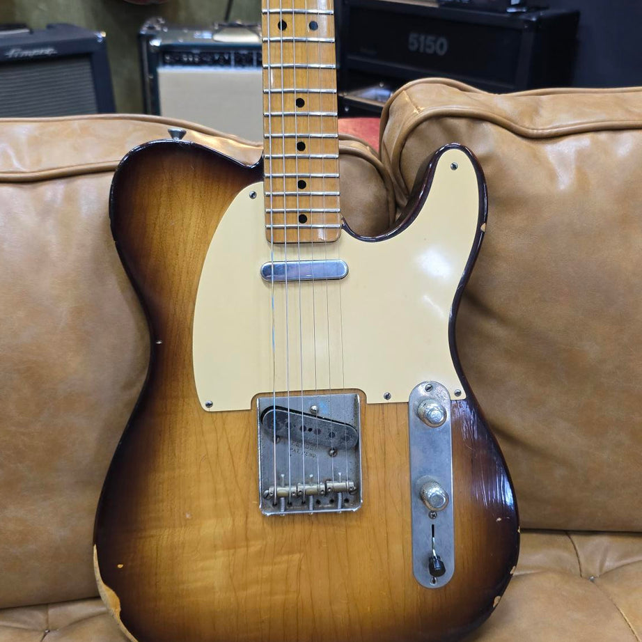 LSL T-BONE RELIC TELE ELECTRIC GUITAR WITH HARDCASE (Pre-Owned)