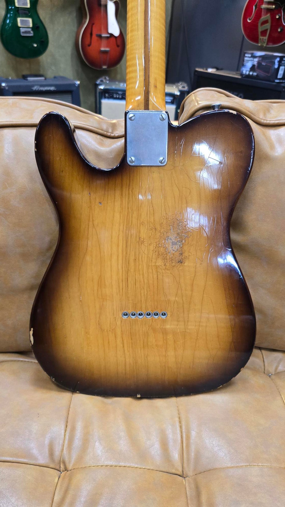 LSL T-BONE RELIC TELE ELECTRIC GUITAR WITH HARDCASE (Pre-Owned)