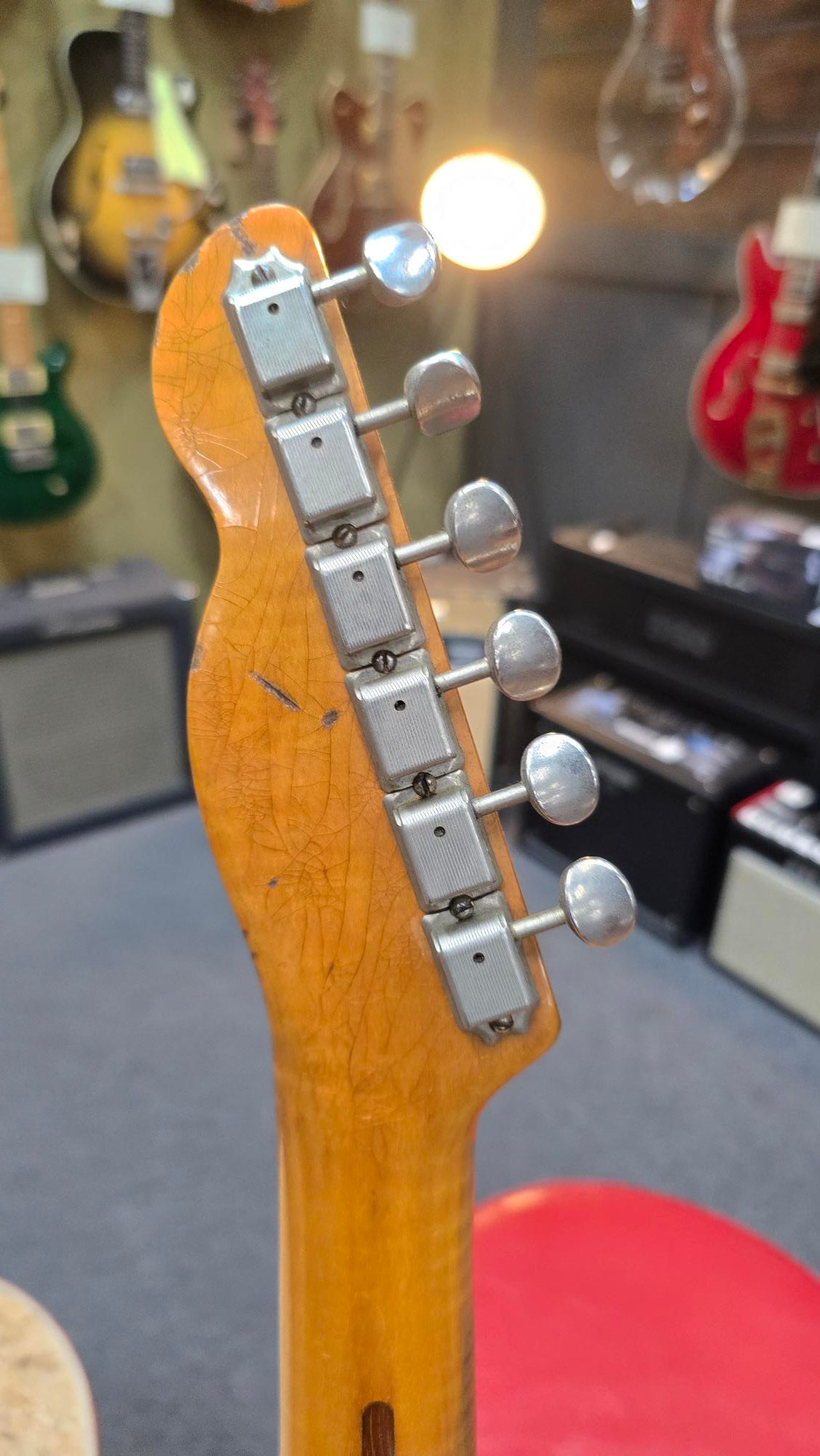 LSL T-BONE RELIC TELE ELECTRIC GUITAR WITH HARDCASE (Pre-Owned)
