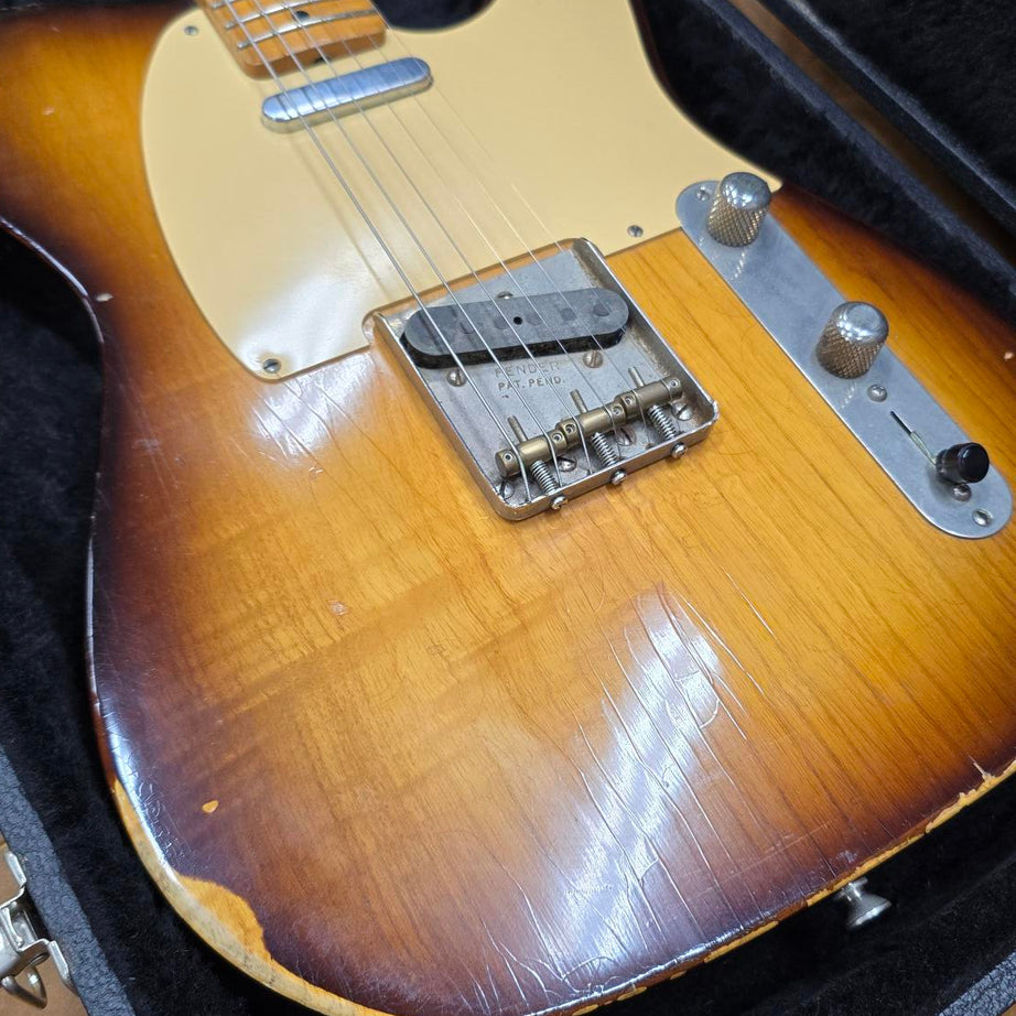 LSL T-BONE RELIC TELE ELECTRIC GUITAR WITH HARDCASE (Pre-Owned)
