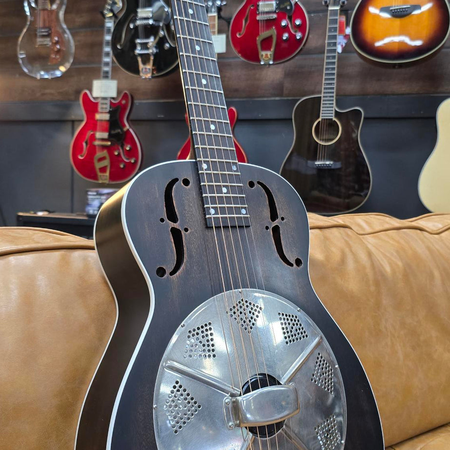 National Thunderbox M14T Resonator Guitar W/Case (Pre-Owned)