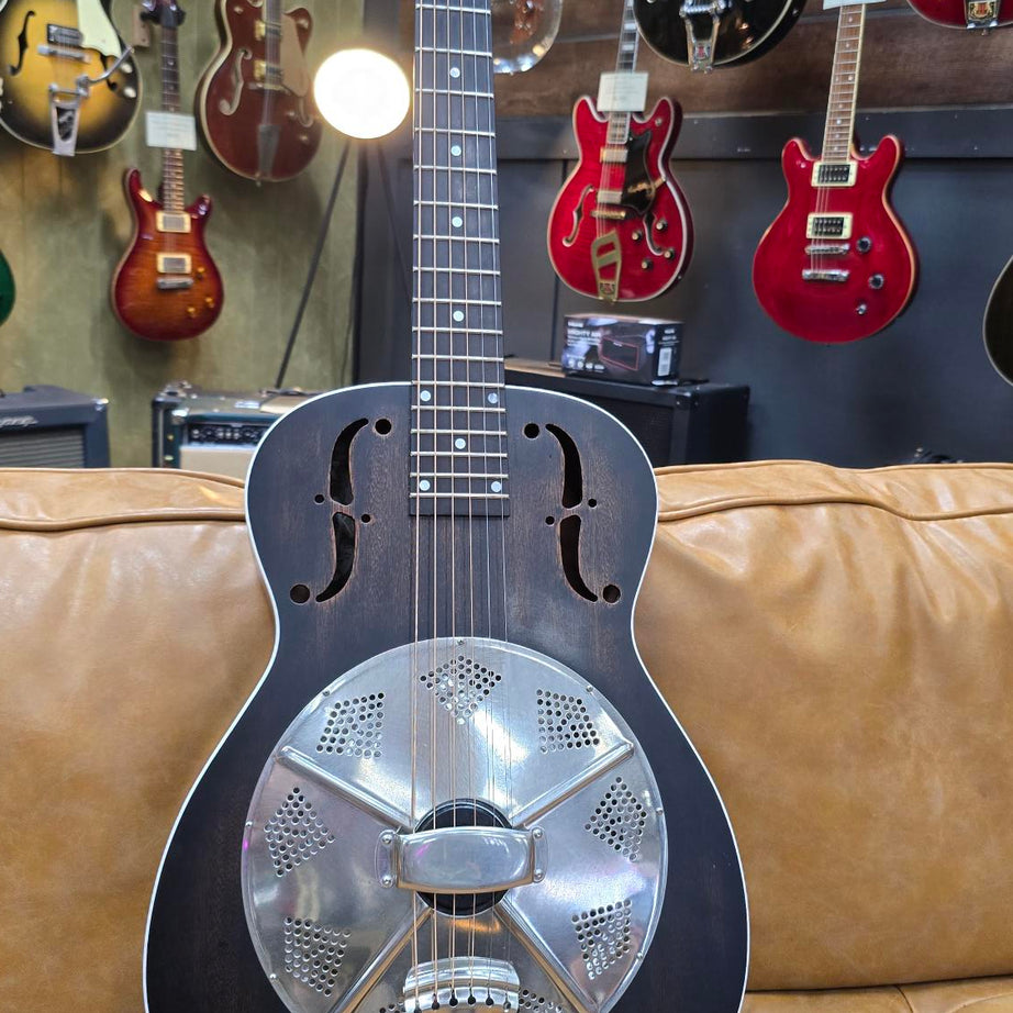 National Thunderbox M14T Resonator Guitar W/Case (Pre-Owned)