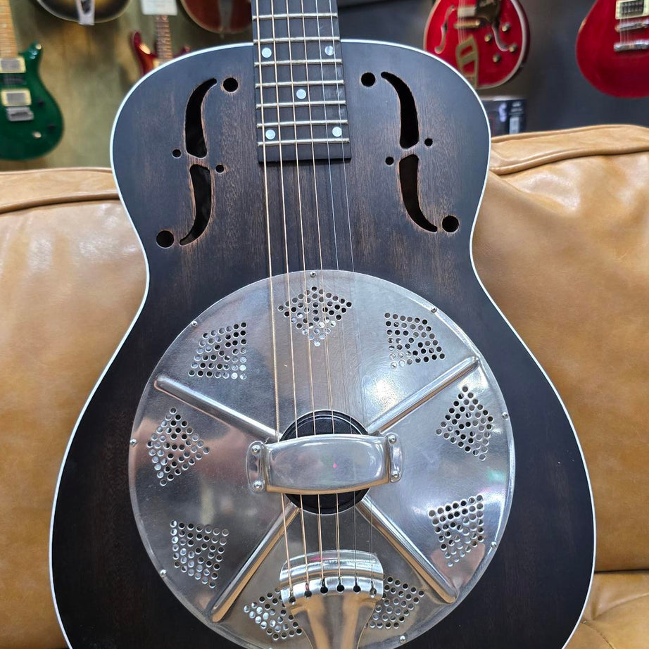 National Thunderbox M14T Resonator Guitar W/Case (Pre-Owned)