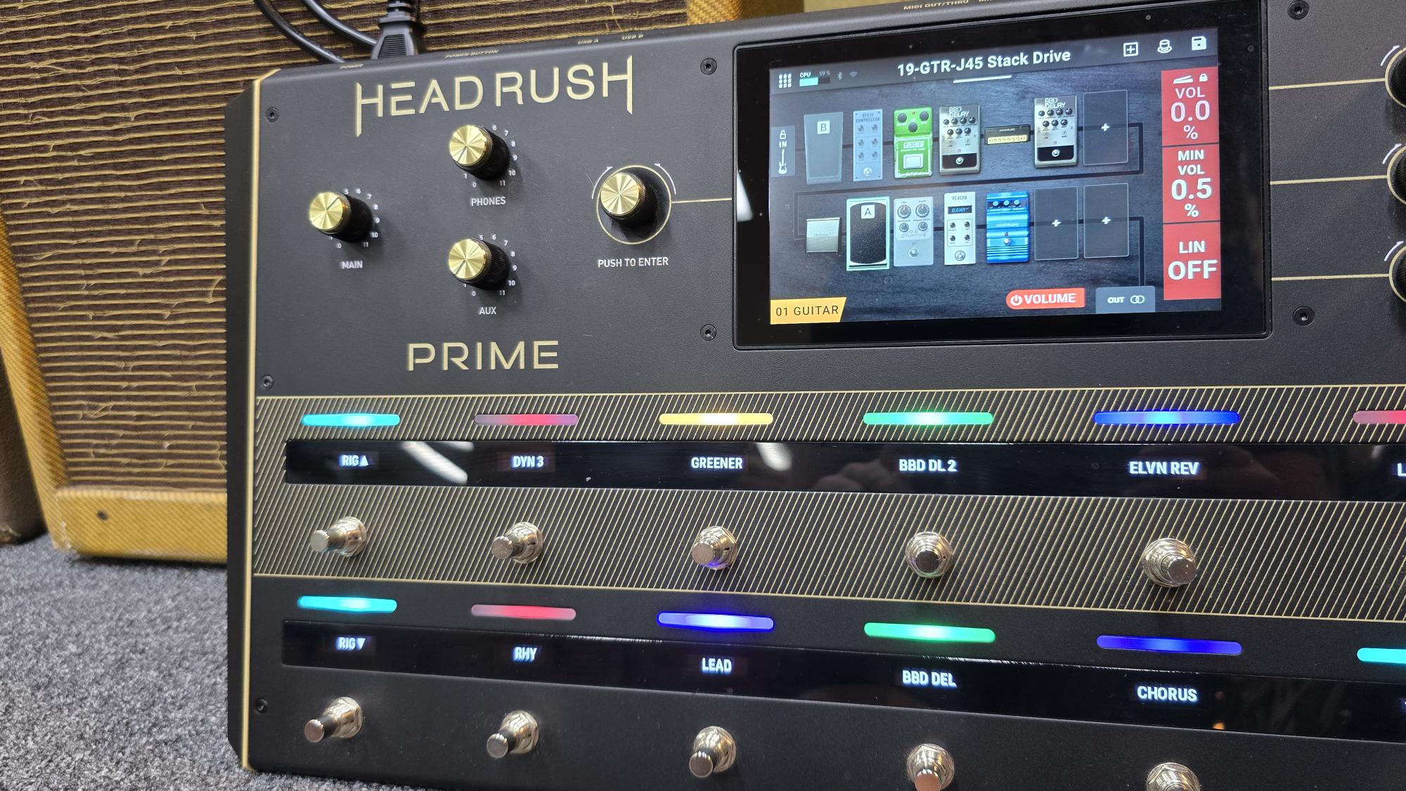Head Rush Prime Amp Simulator, MultiFx All in one (Pre-Owned)