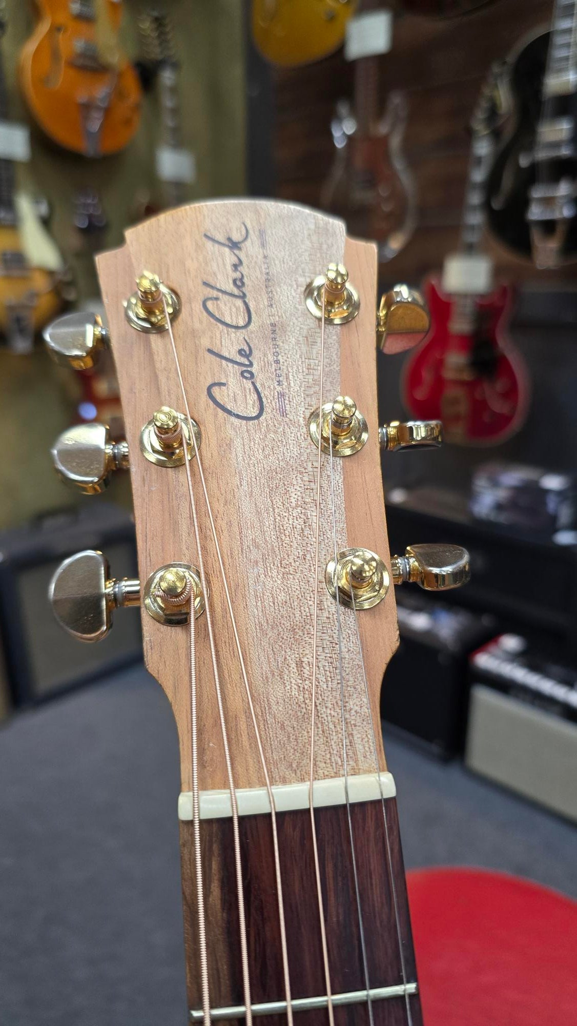 Cole Clark Thinline All Blackwood with Hardcase Pre-owned