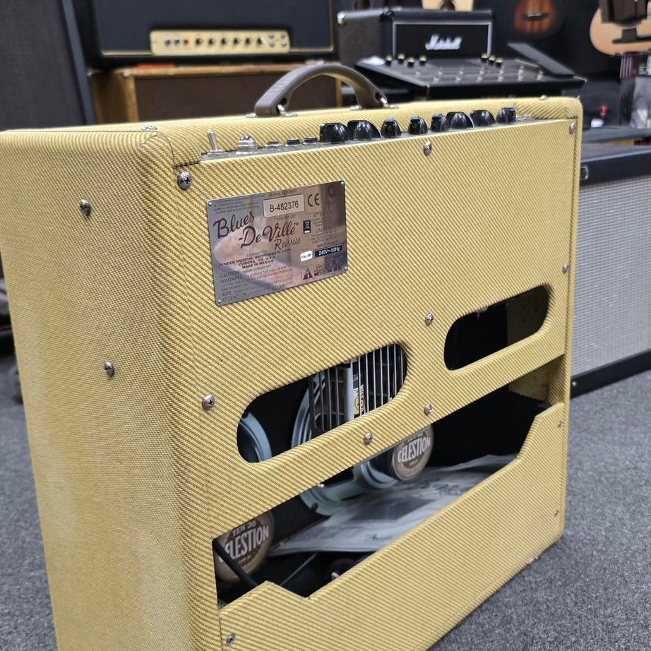 Fender Blues Deville 4x10 Tweed Guitar Amplifier (Pre-Owned)