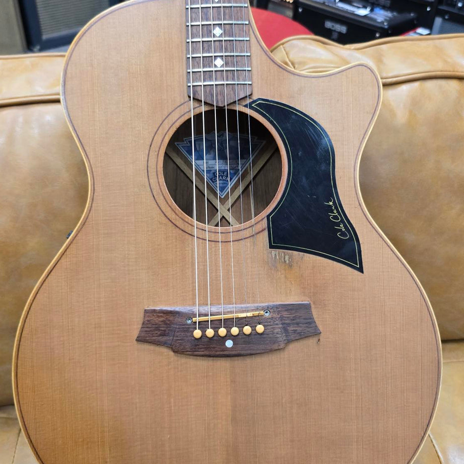 Cole Clark Angel 2 Acoustic/Electric Guitar W/Case (Pre-Owned)