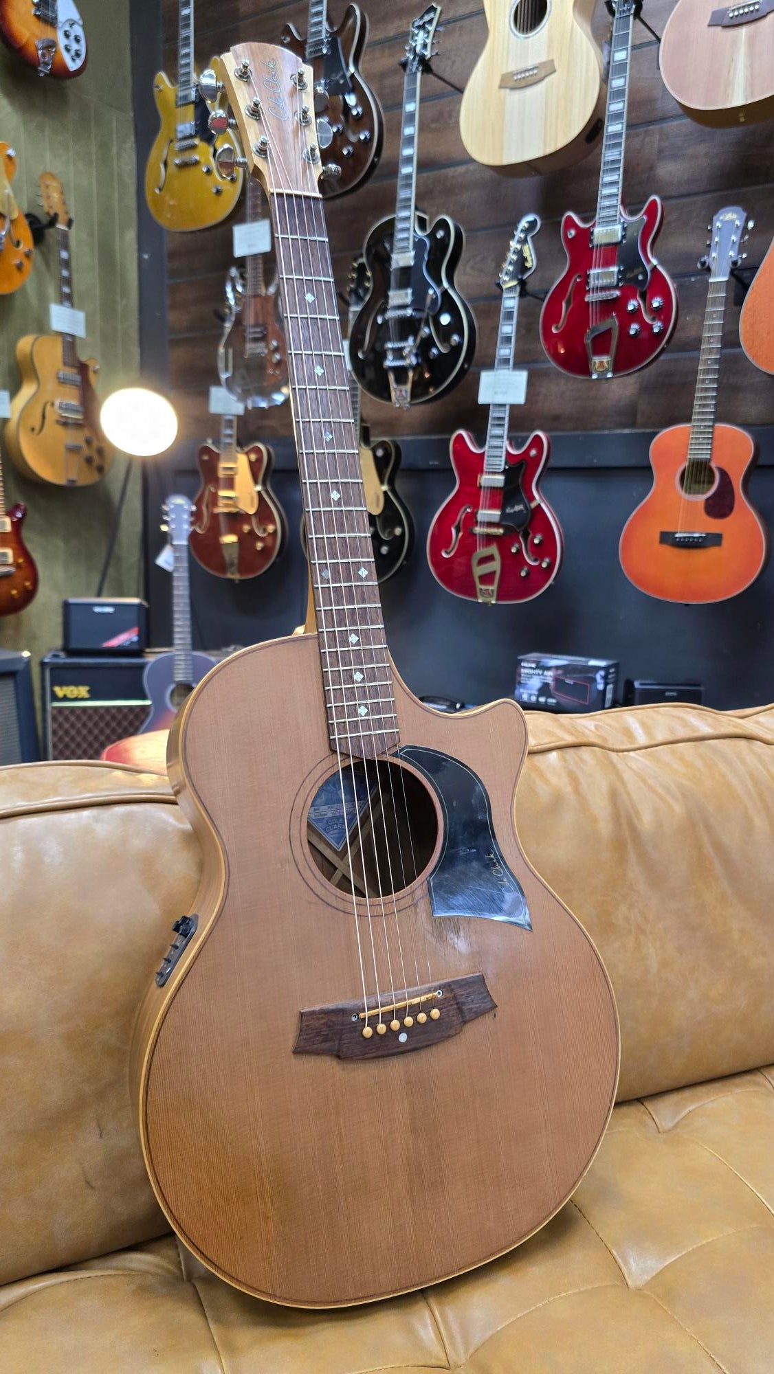 Cole Clark Angel 2 Acoustic/Electric Guitar W/Case (Pre-Owned)