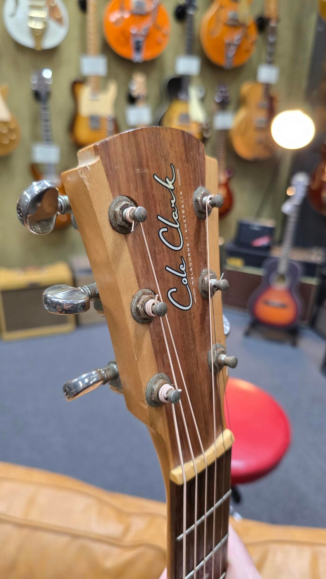 Cole Clark Angel 2 Acoustic/Electric Guitar W/Case (Pre-Owned)