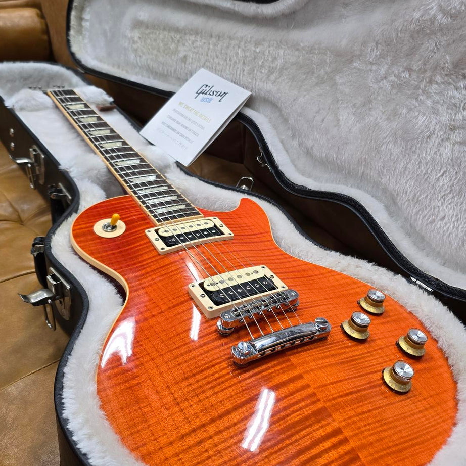 2013 Gibson Slash Signature Les Paul 'VERMILLION" Guitar W/Case (Pre-Owned)