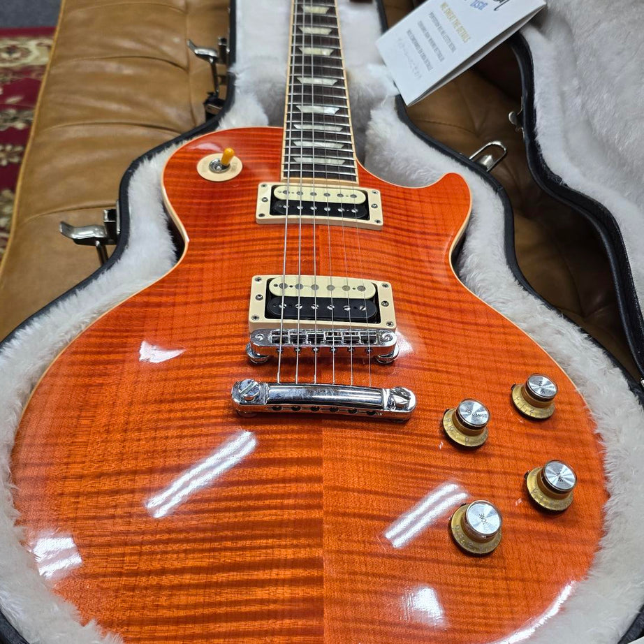 2013 Gibson Slash Signature Les Paul 'VERMILLION" Guitar W/Case (Pre-Owned)