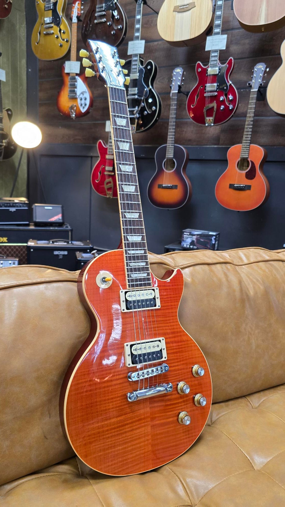 2013 Gibson Slash Signature Les Paul 'VERMILLION" Guitar W/Case (Pre-Owned)