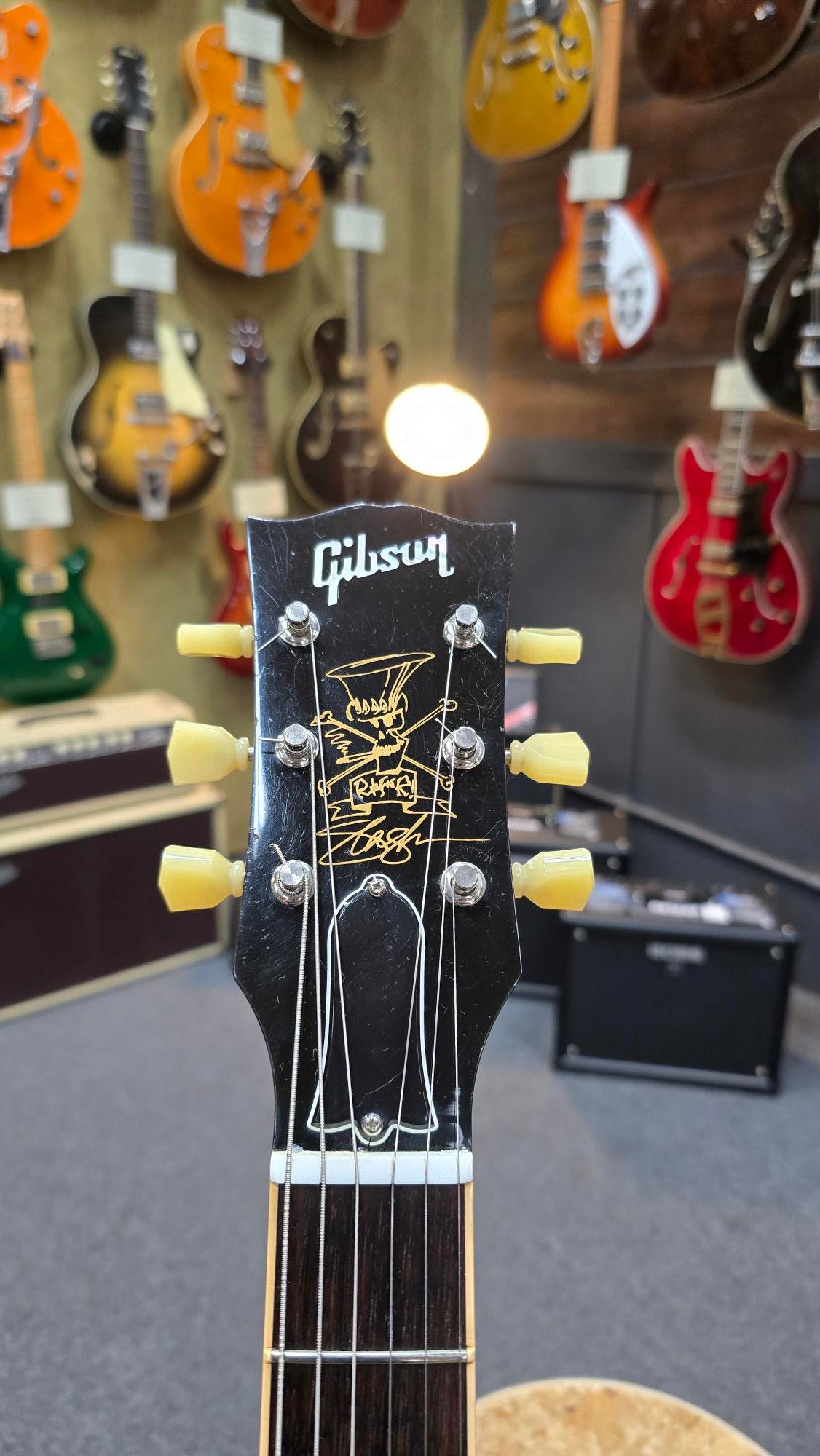 2013 Gibson Slash Signature Les Paul 'VERMILLION" Guitar W/Case (Pre-Owned)