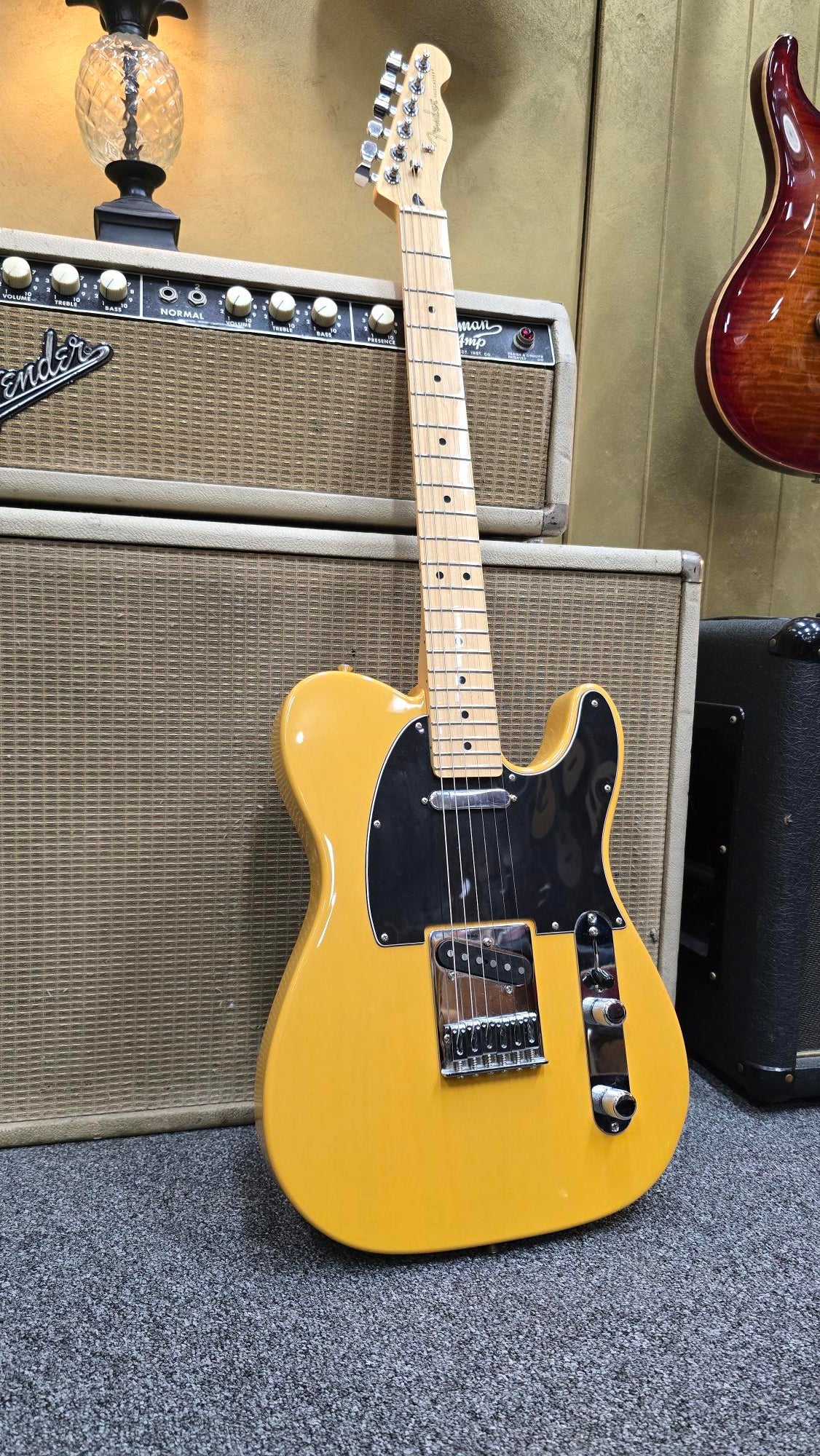 2021 Fender Telecaster Player Series Electric Guitar Butterscotch Blonde w/bag (Pre-Owned)