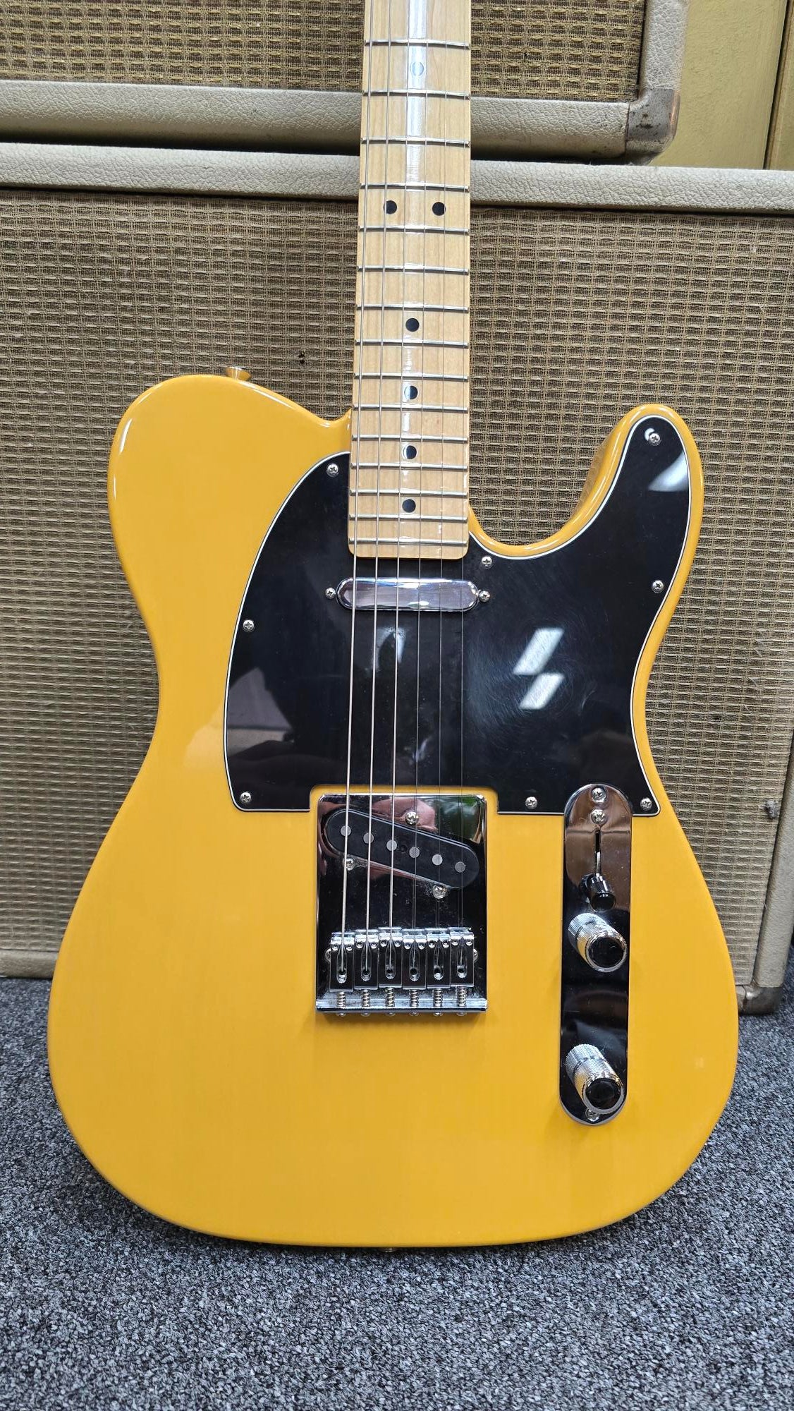 2021 Fender Telecaster Player Series Electric Guitar Butterscotch Blonde w/bag (Pre-Owned)